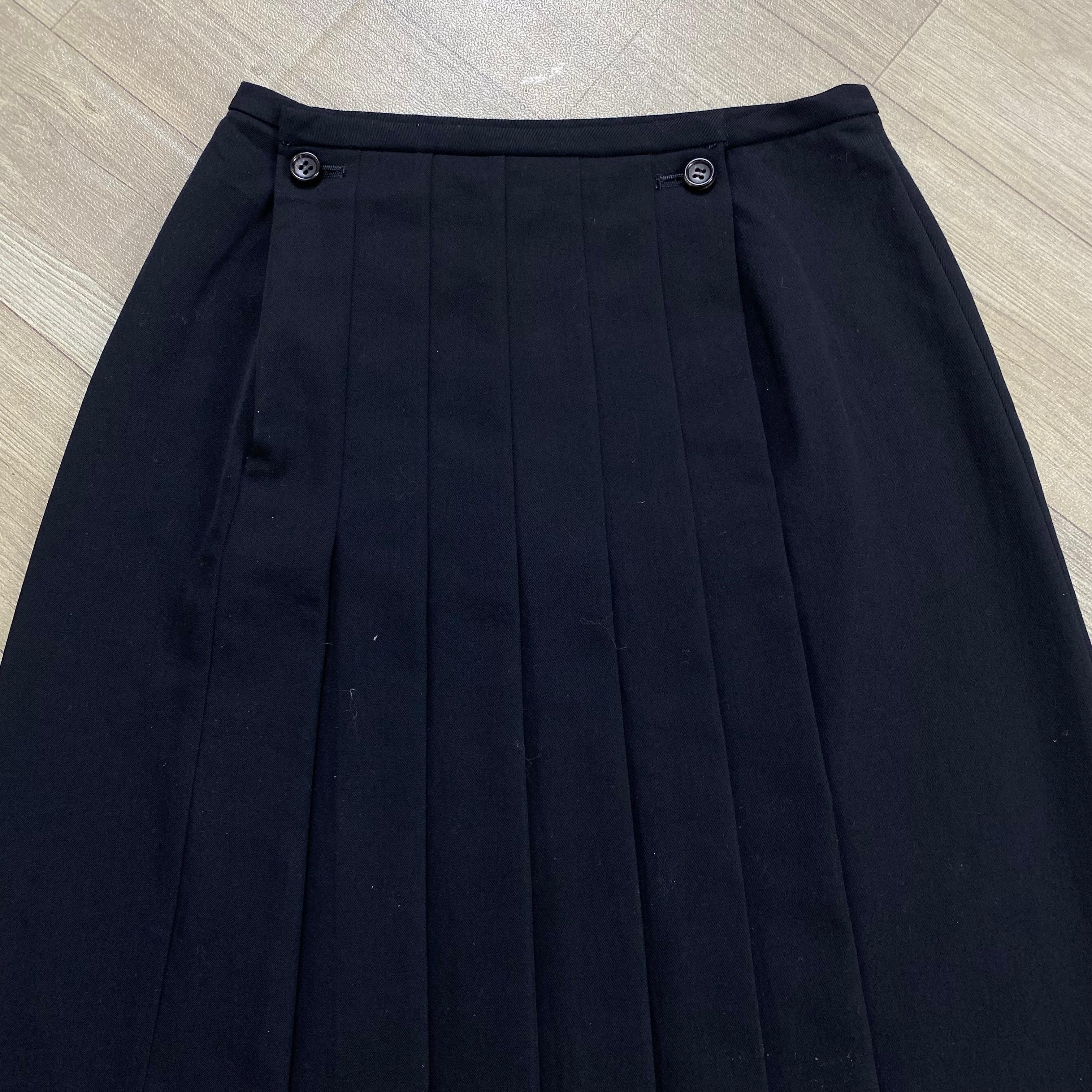 Comme des Garcons 💥 VTG Tricot Comment Des Garcons Midi Skirts AD1989 Size 24" / US 00 / IT 34 - 4 Thumbnail
