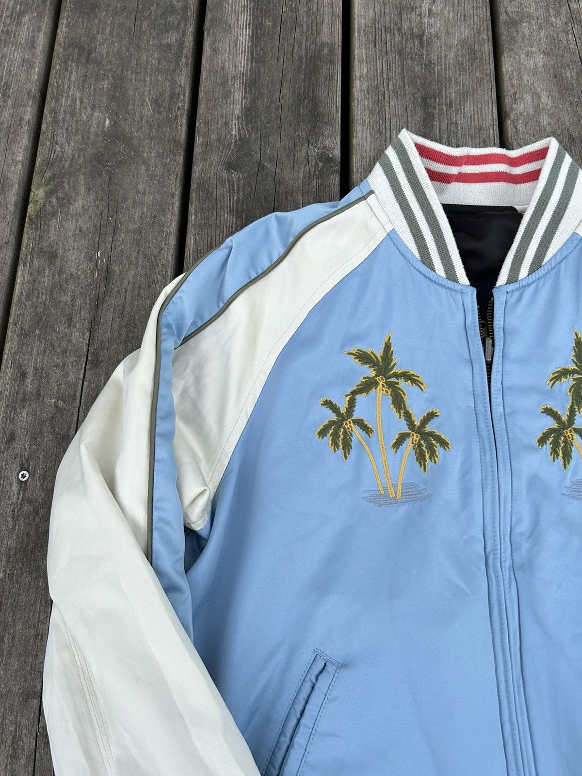 Levi's Levis San Francisco Reversible Bomber Jacket Size US S / EU 44-46 / 1 - 8 Thumbnail