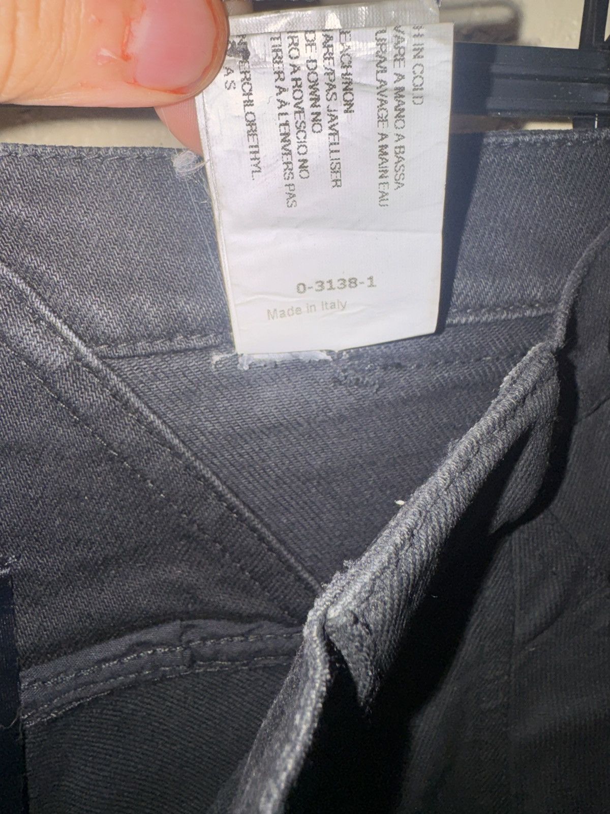 Gareth Pugh Gareth pugh waxed denim pant (like rick owens) Size US 29 - 7 Thumbnail