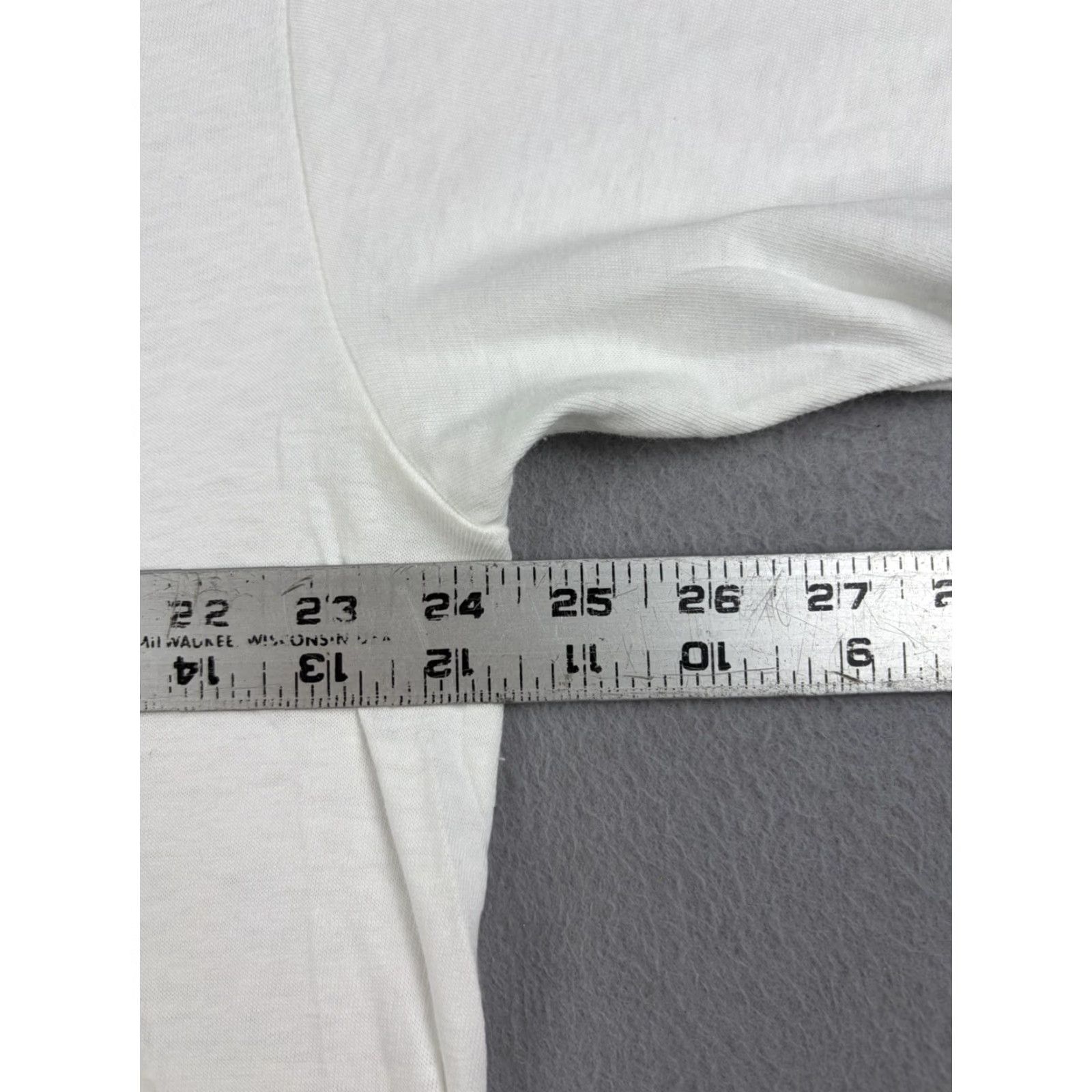 Vintage VINTAGE Oneita T-Shirt Rock Music Crew Neck Short Sleeve White XL Mens USA Made Graphic Print 90s Sundazed Record Label Size US XL / EU 56 / 4 - 5 Thumbnail