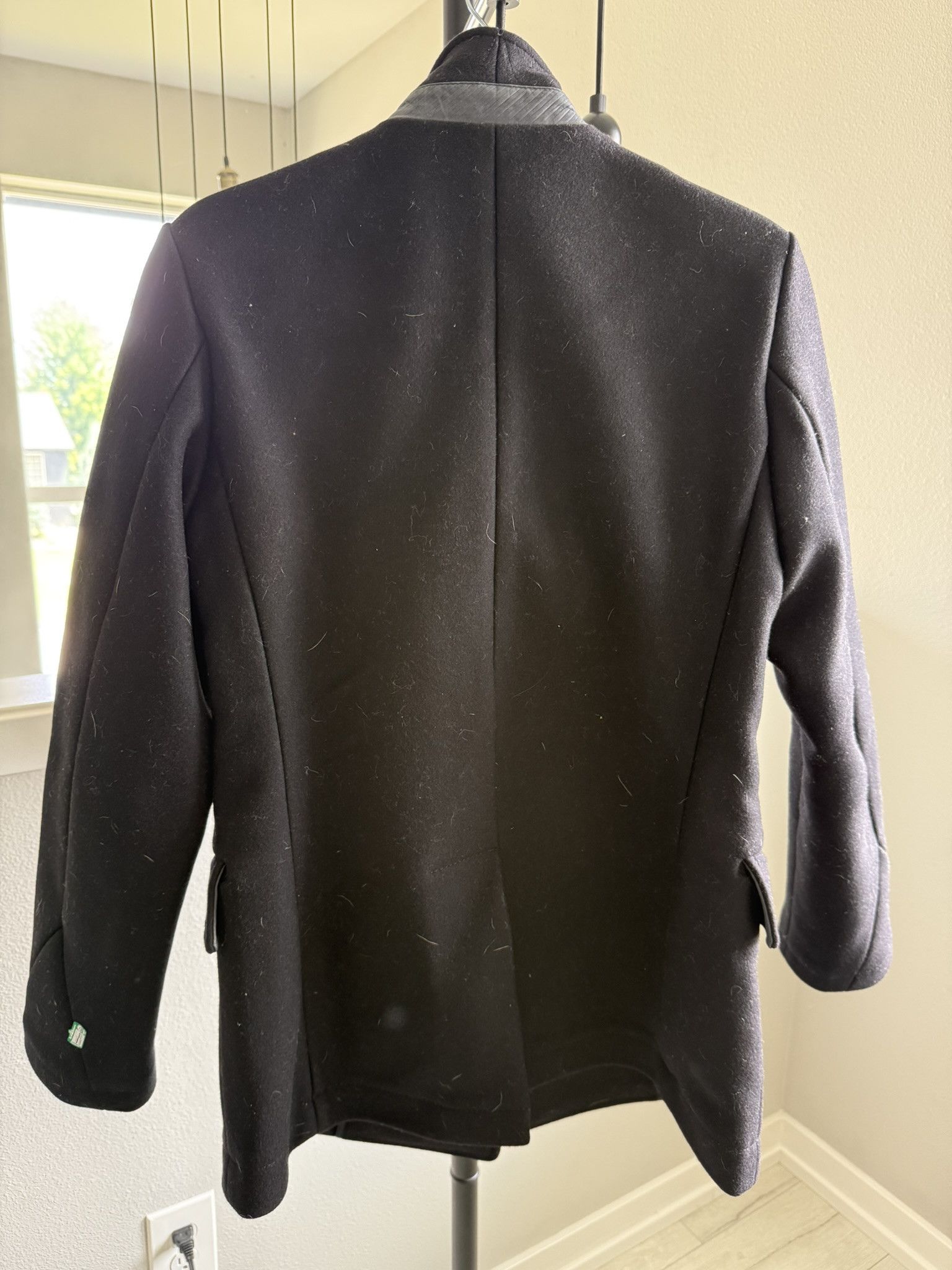 Billy Reid Billy Reid Bond Peacoat Black Size S 90% Wool Size US S / EU 44-46 / 1 - 4 Thumbnail