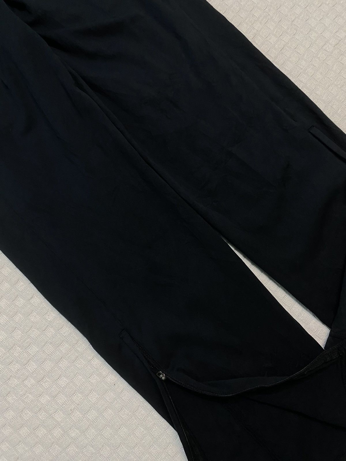 Bodega × Nike 💥 VINTAGE NIKE 90S BAGGY WIDE LEG SWOOSH TRACK PANTS Y2K Size US 36 / EU 52 - 8 Thumbnail