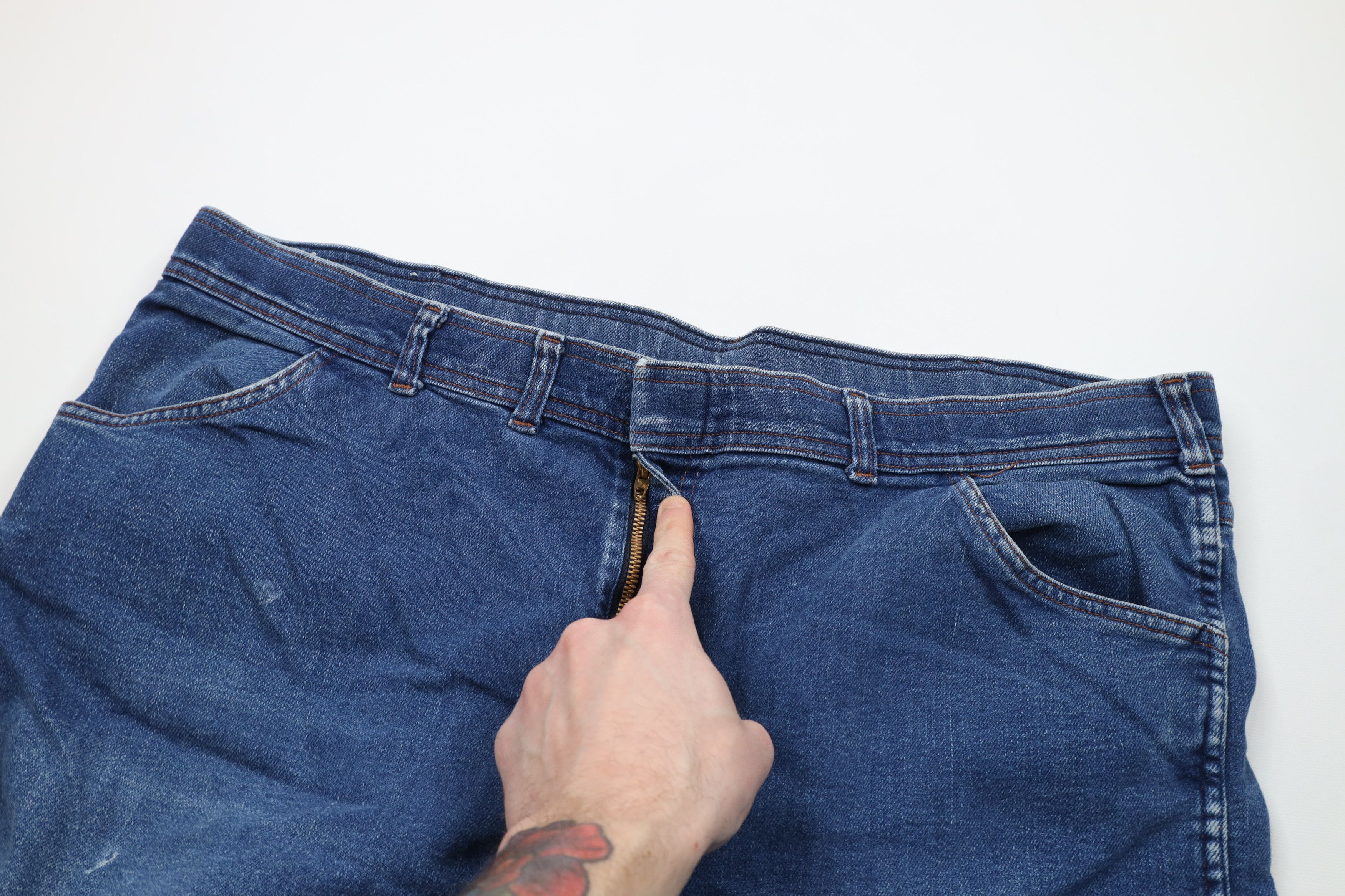 Vintage Vintage 70s Streetwear Wide Leg Bell Bottoms Jeans USA Size US 44 / EU 60 - 8 Thumbnail