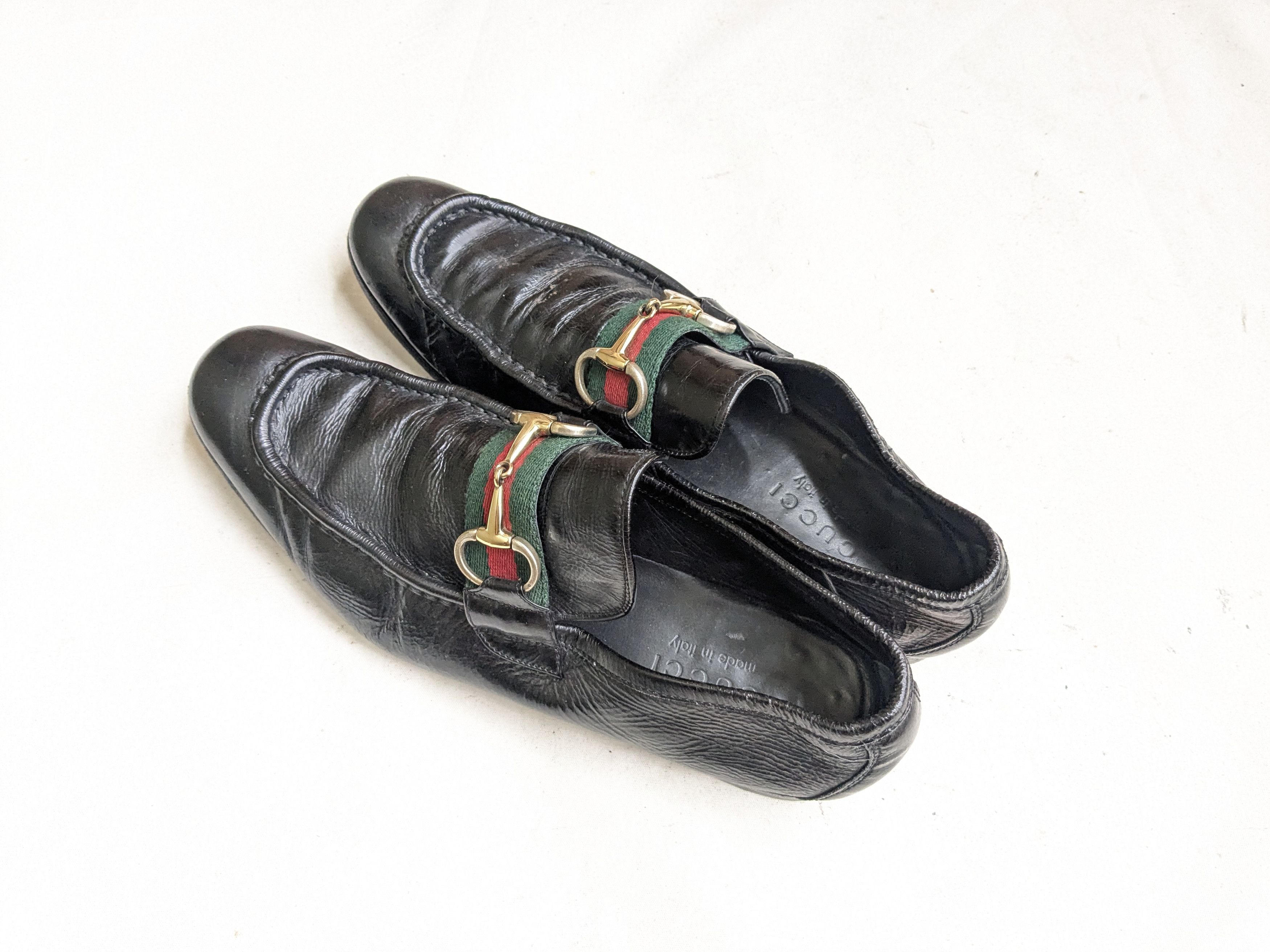 Gucci Gucci Horsebit Loafers Black Leather 9 Snaffle Mules Size US 9 / EU 42 - 10 Thumbnail