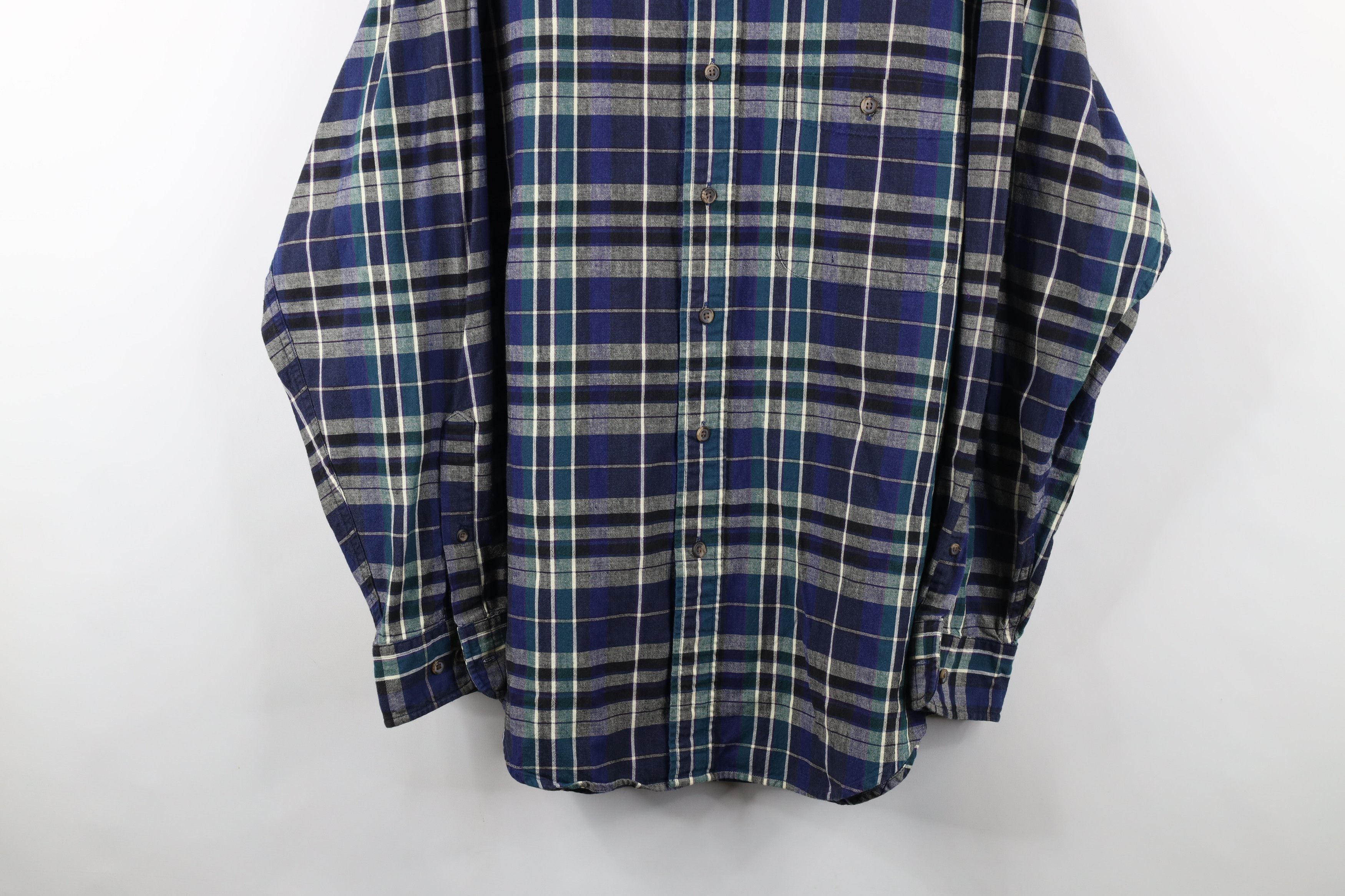 Vintage Vintage 90s Streetwear Oxford Collared Button Down Shirt Size US L / EU 52-54 / 3 - 3 Thumbnail