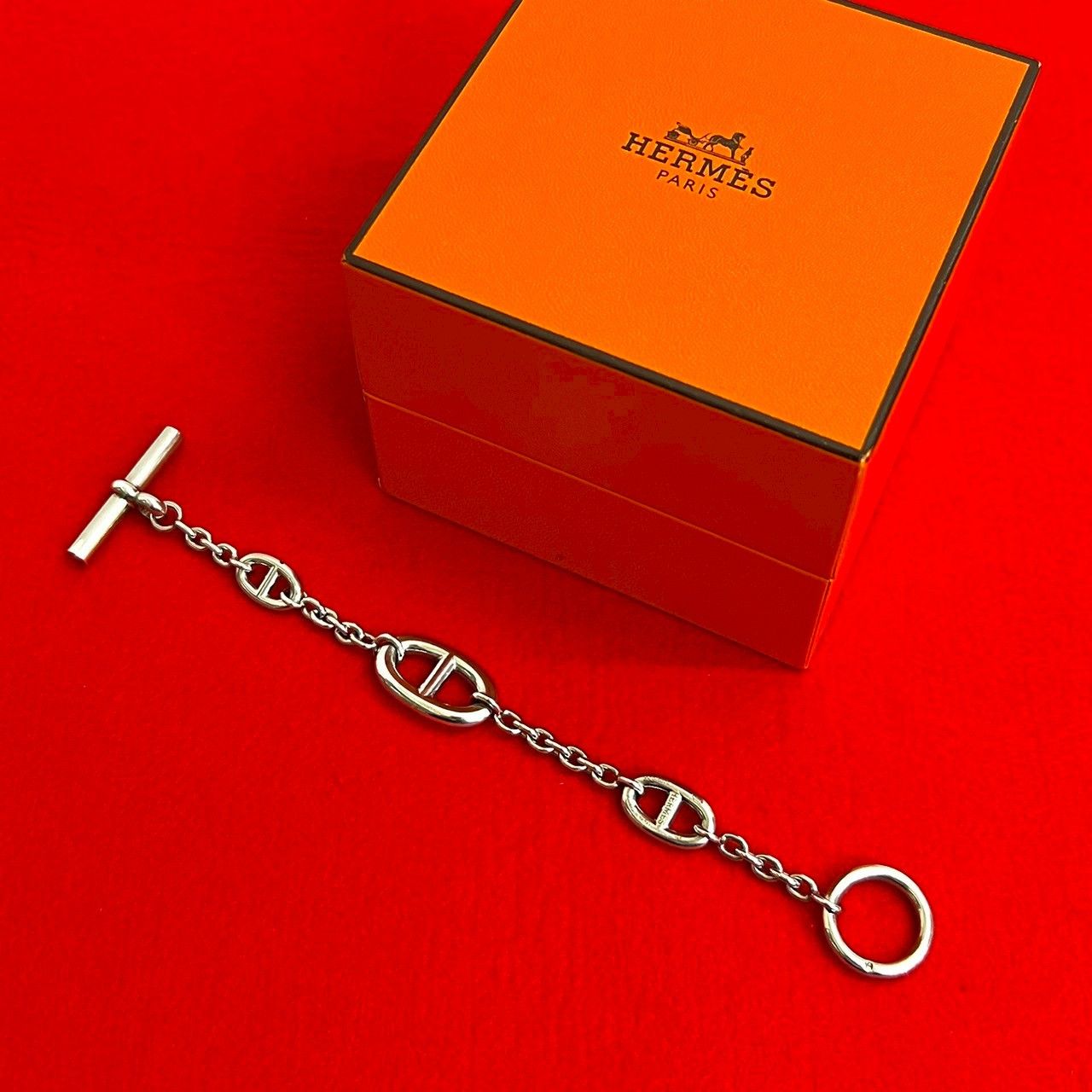 Hermes Hermes Hermès Farandole Silver 925 Bracelet Precious Metal Bracelet DUTY FREE for USA Size ONE SIZE - 1 Thumbnail