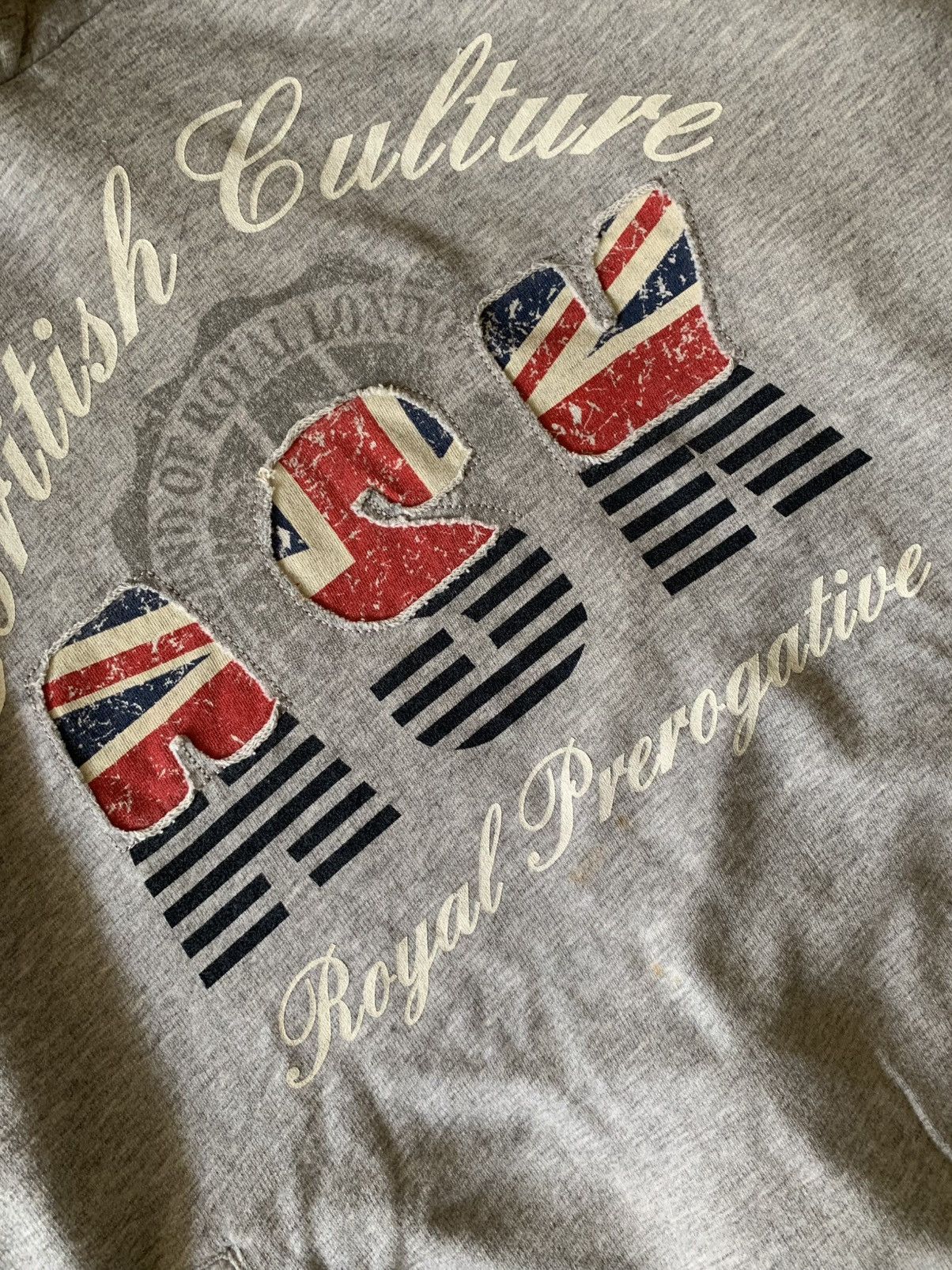 Japanese Brand 2000s ASK BRITISH VIBE FUR HOODIE IFSIXWASNINE LGB STYLE Size US L / EU 52-54 / 3 - 6 Thumbnail