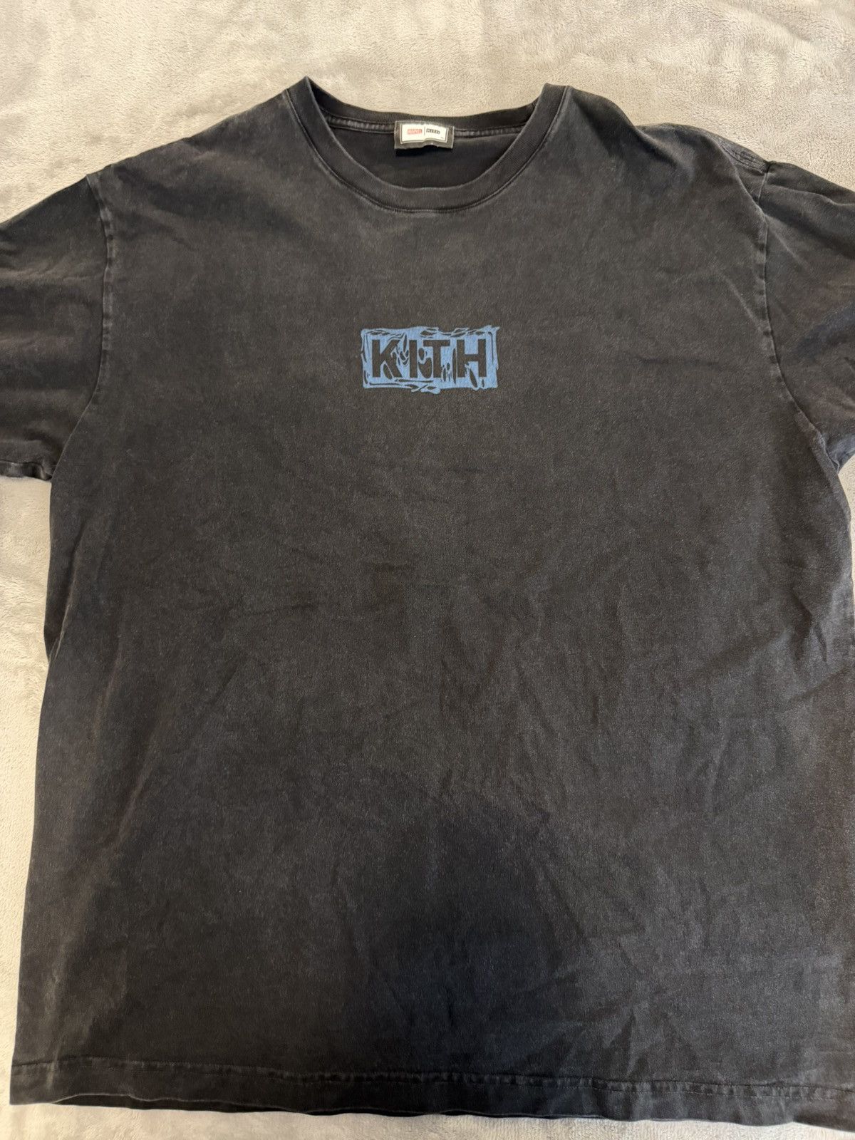 Kith x Marvel Venom T Shirt Black XL Comic Graphic