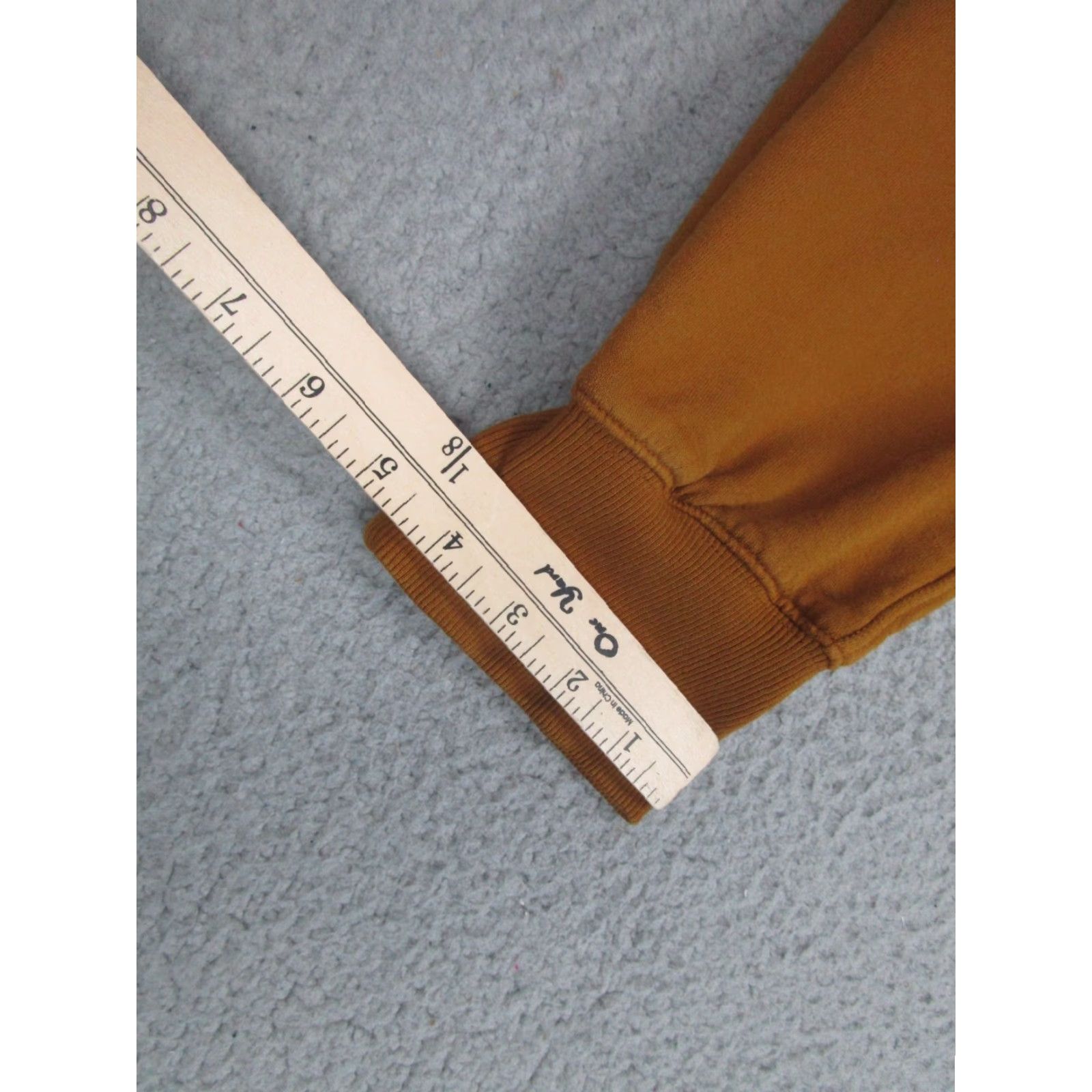 Good American Good American Jogger Pants Womens 3 Brown Camel Fleece Sweatpants Lounge Size 26" / US 2 / IT 38 - 6 Thumbnail