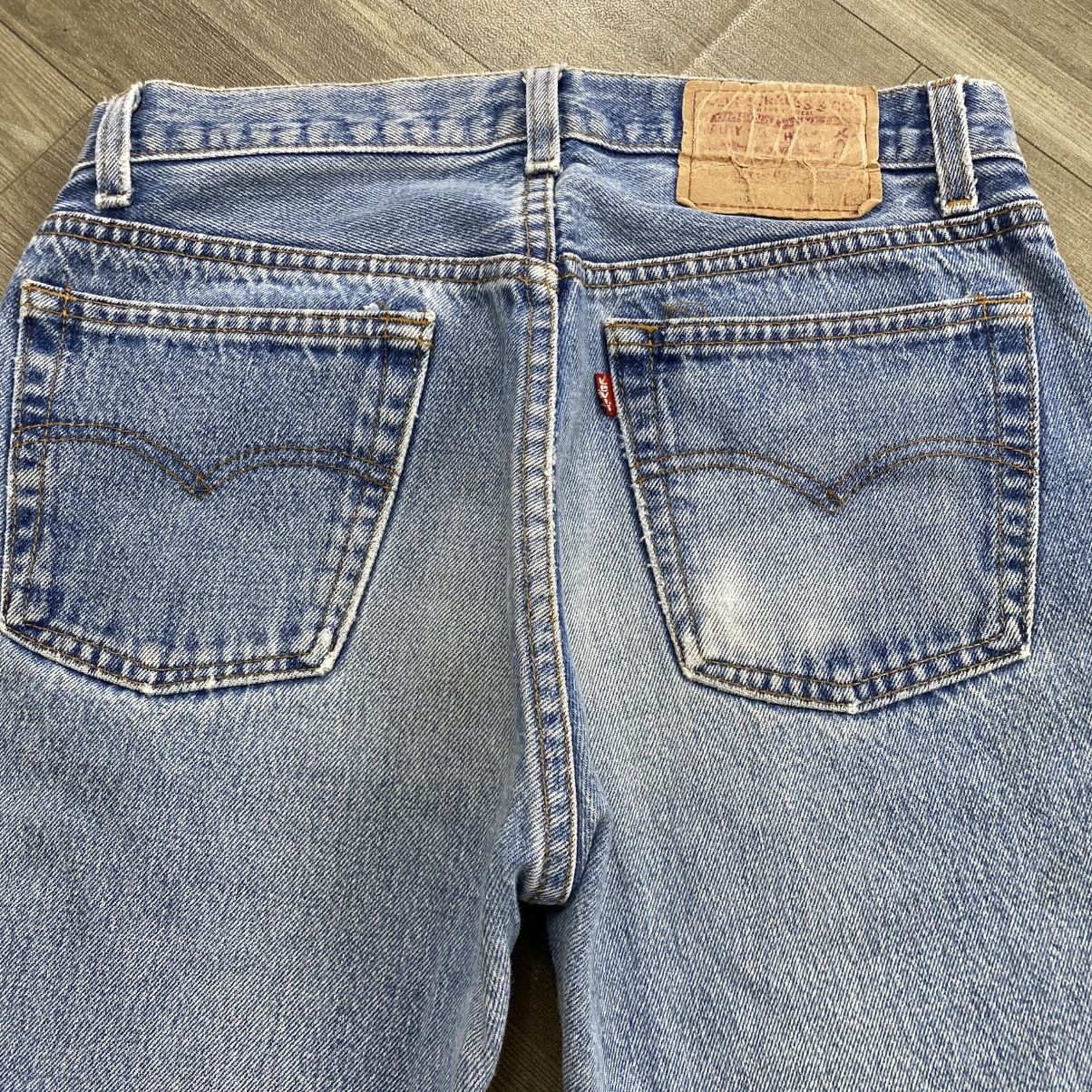 Levi's Vintage Clothing 🇺🇸1990s Vintage Levis 501 USA 30x33 #501 Blue Jeans Size US 29 - 18 Thumbnail
