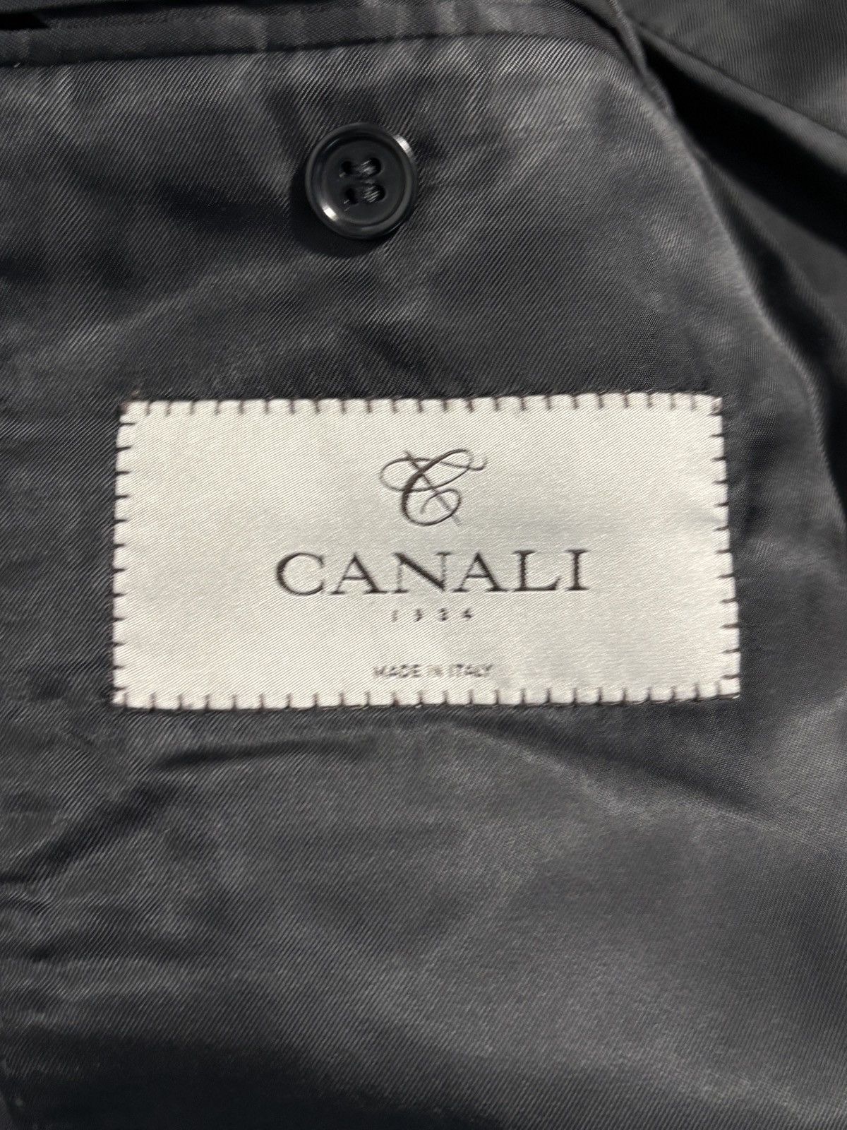 Canali Canali Suit Two Piece Suit Made in Italy Designer Two Tone Size 52R - 6 Thumbnail
