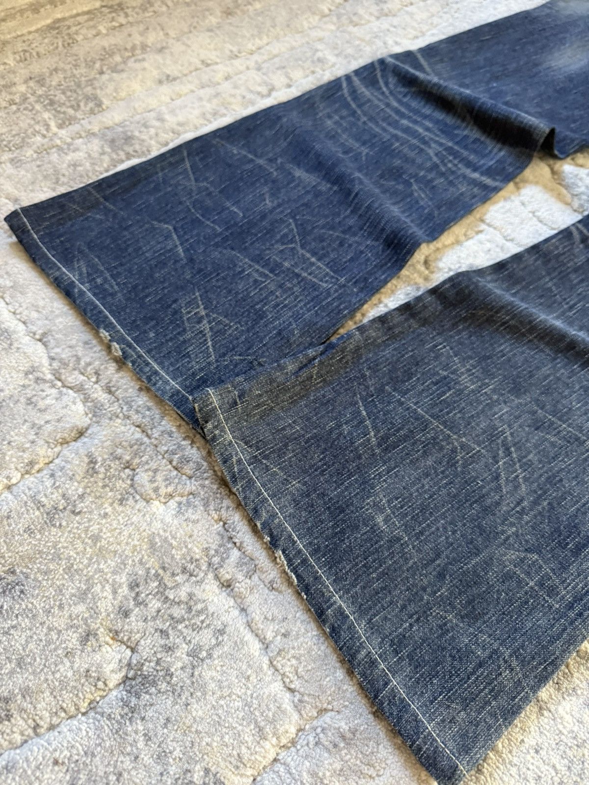 Le Grande Bleu (L.G.B.) Edwin 503 Japan Edition Flared Buckle Back Flared Jeans Size US 28 / EU 44 - 18 Thumbnail