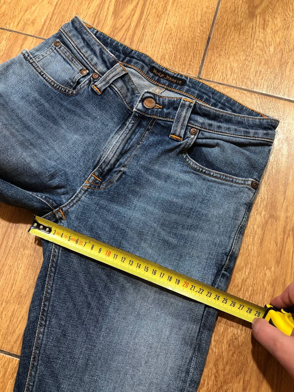 Nudie Jeans Nudie Jeans Men's Skinny Lin Skinny Jeans Blue Size US 28 / EU 44 - 15 Thumbnail