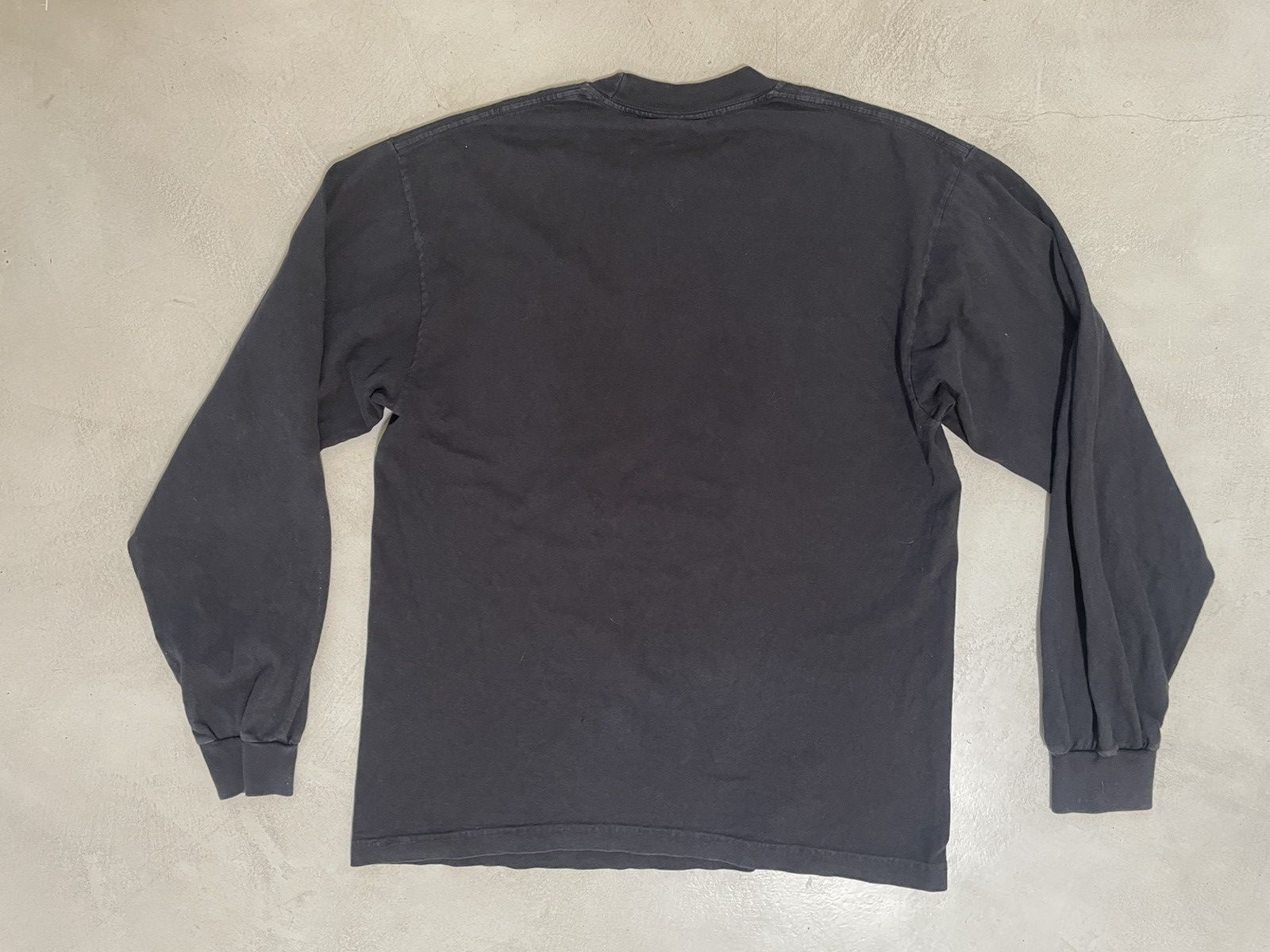 Babylon Babylon Black Long Sleeve Shirt Flames Made in USA Size US M / EU 48-50 / 2 - 2 Thumbnail