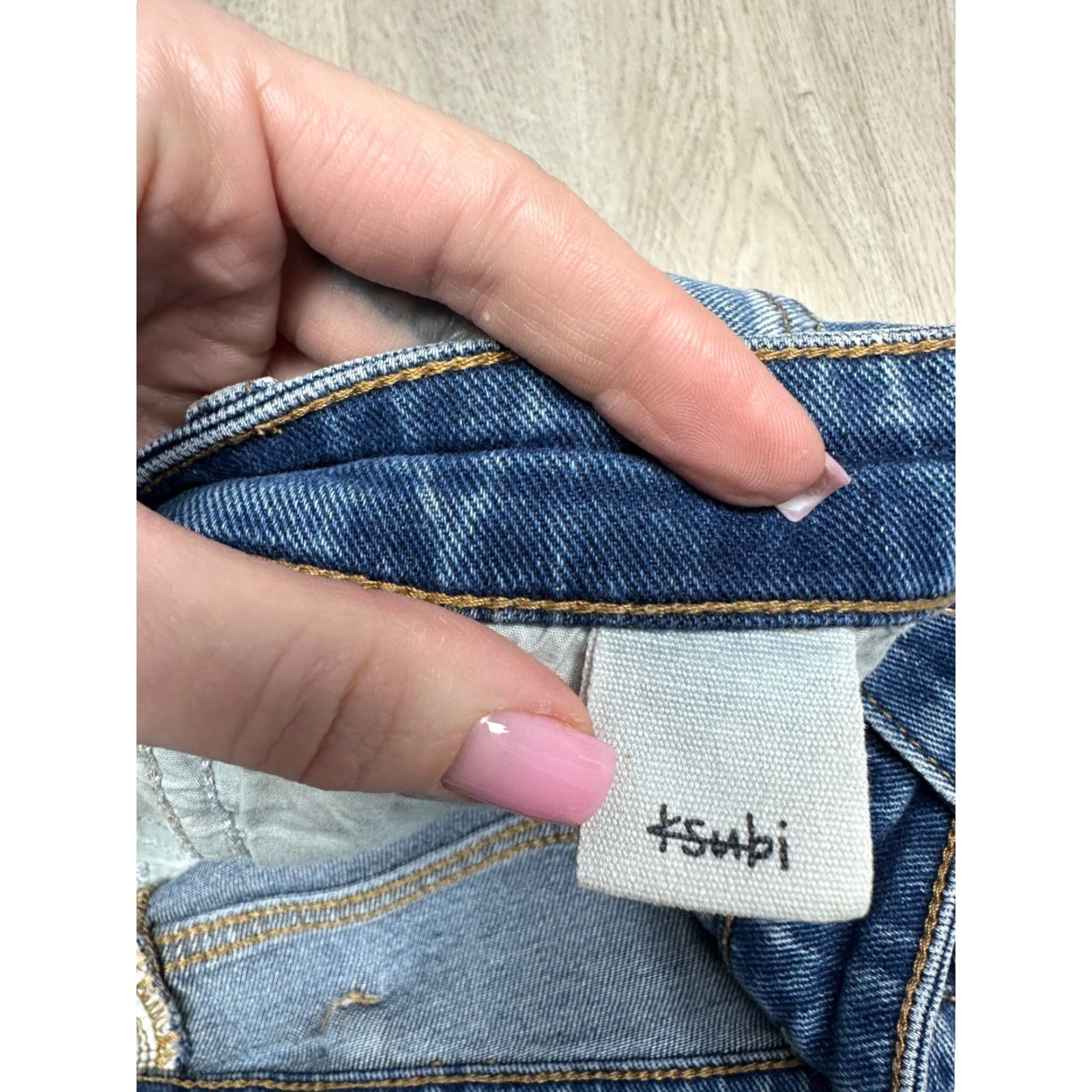 Ksubi ksubi Chitch Pure Dynamite Mens Denim Jeans Size 32 Blue Cotton Regular Athletic Vintage: No Size US 32 / EU 48 - 3 Thumbnail