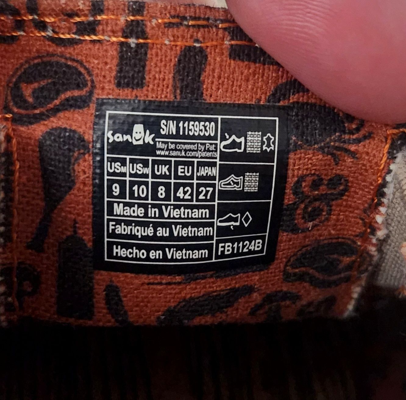 Sanuk Sanuk X Traeger Limited Edition Collab Unisex Camo M 9 W 10 Size US 9 / EU 42 - 7 Thumbnail