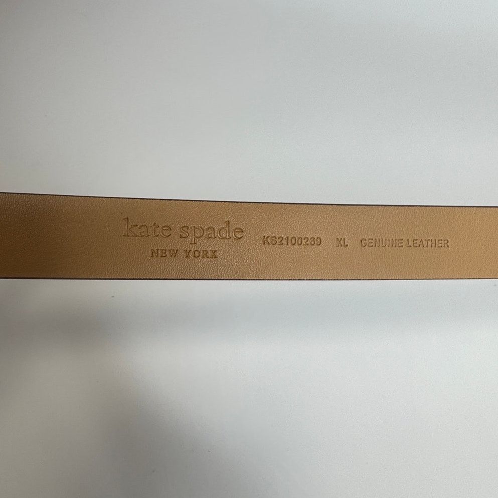 Kate Spade Kate Spade logo plaque belt X-Large, ( GOLD/BLACK/PALE Size ONE SIZE - 4 Thumbnail