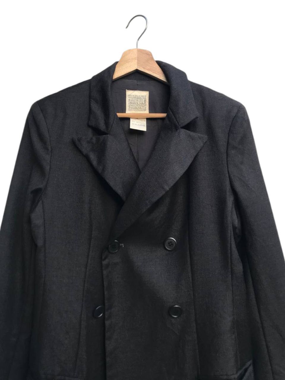 Japanese Brand Masuya Double Breasted Jacket Size US S / EU 44-46 / 1 - 6 Thumbnail