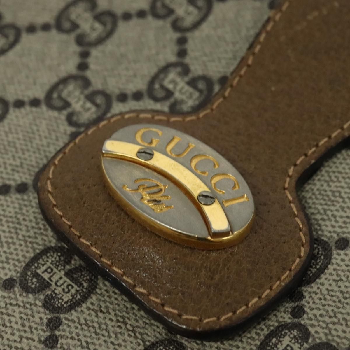 Gucci GUCCI GG Plus Supreme Shoulder Bag Pvc Leather Beige Gold Size ONE SIZE - 10 Thumbnail