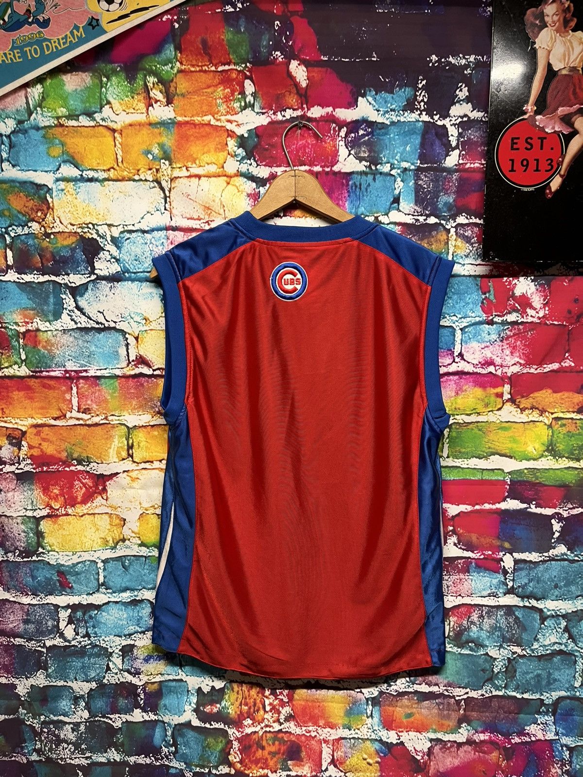 Nike Nike Center Swoosh Cubs Jersey Reversible L Size US L / EU 52-54 / 3 - 4 Thumbnail