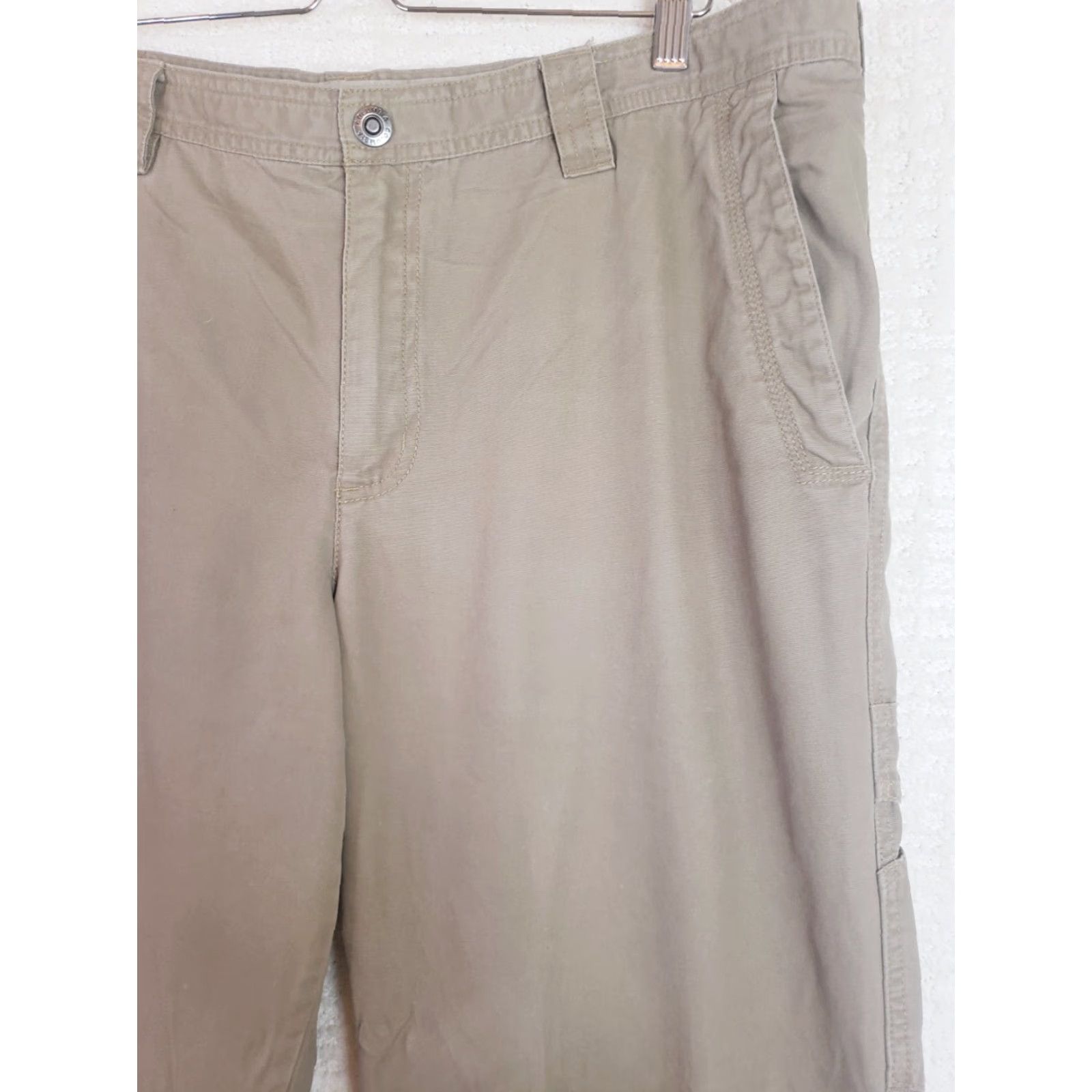 Hunter Columbia Pants Men 38x30 Tan Cargo Omni Shade Hiking Vented Beige Outdoors 90s Logo Sports Mens Size US 38 / EU 54 - 5 Thumbnail