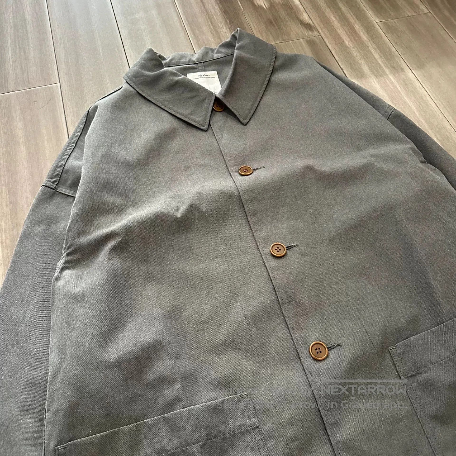 Visvim Visvim Casual Jacket in Grey Fabric. Size US L / EU 52-54 / 3 - 2 Thumbnail