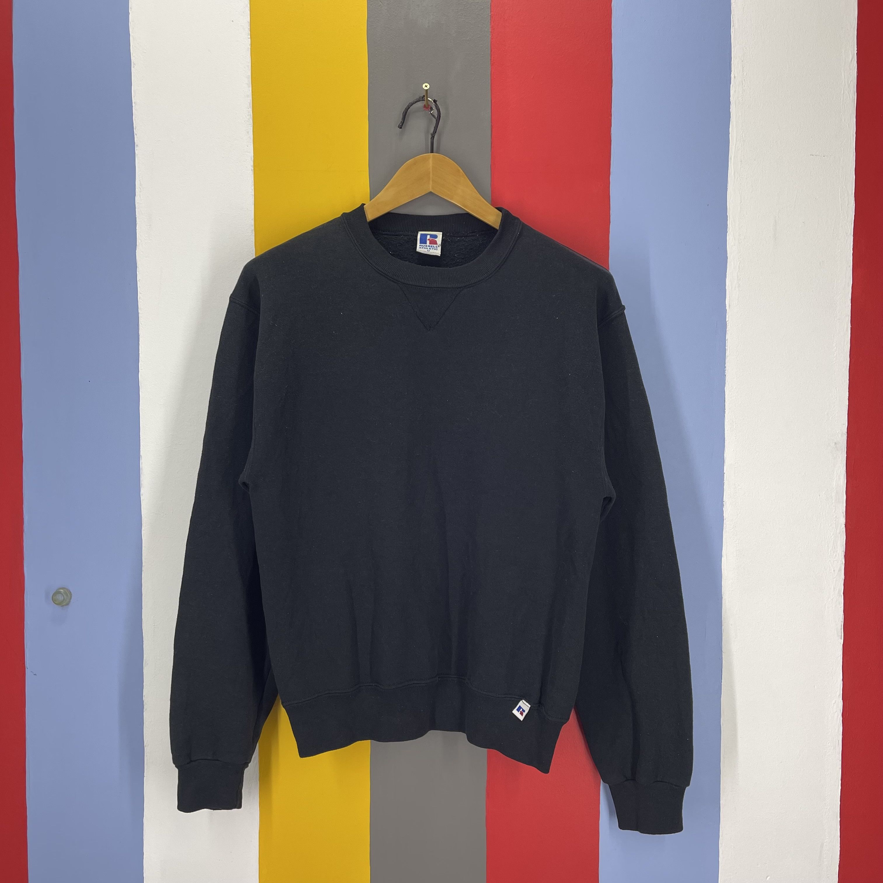 Vintage 70s Russell Athletic Blue Crewneck Sweatshirt 1970s