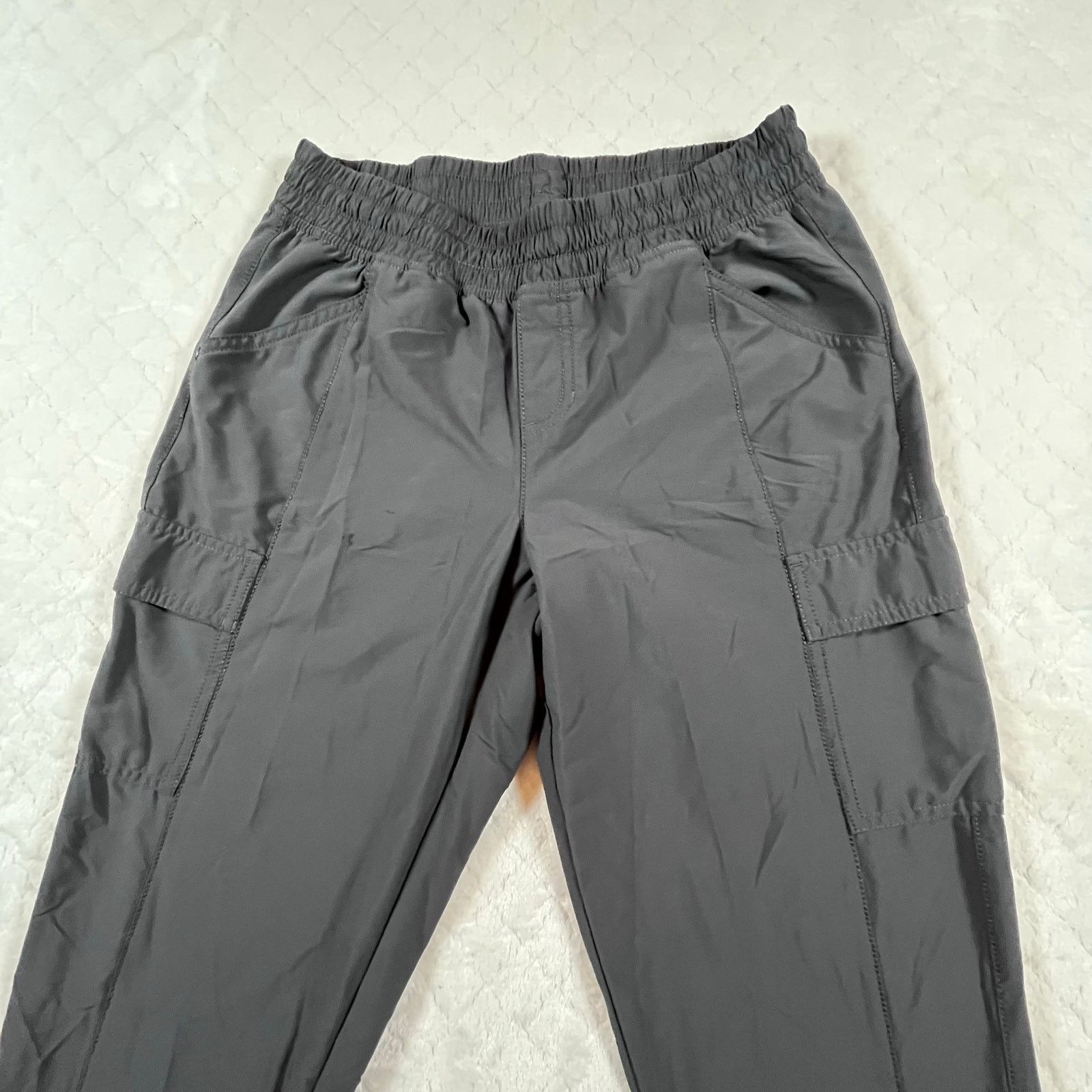 The North Face The North Face Black Cargo Hiking Jogger Windbreaker Pants Size 26" / US 2 / IT 38 - 2 Thumbnail