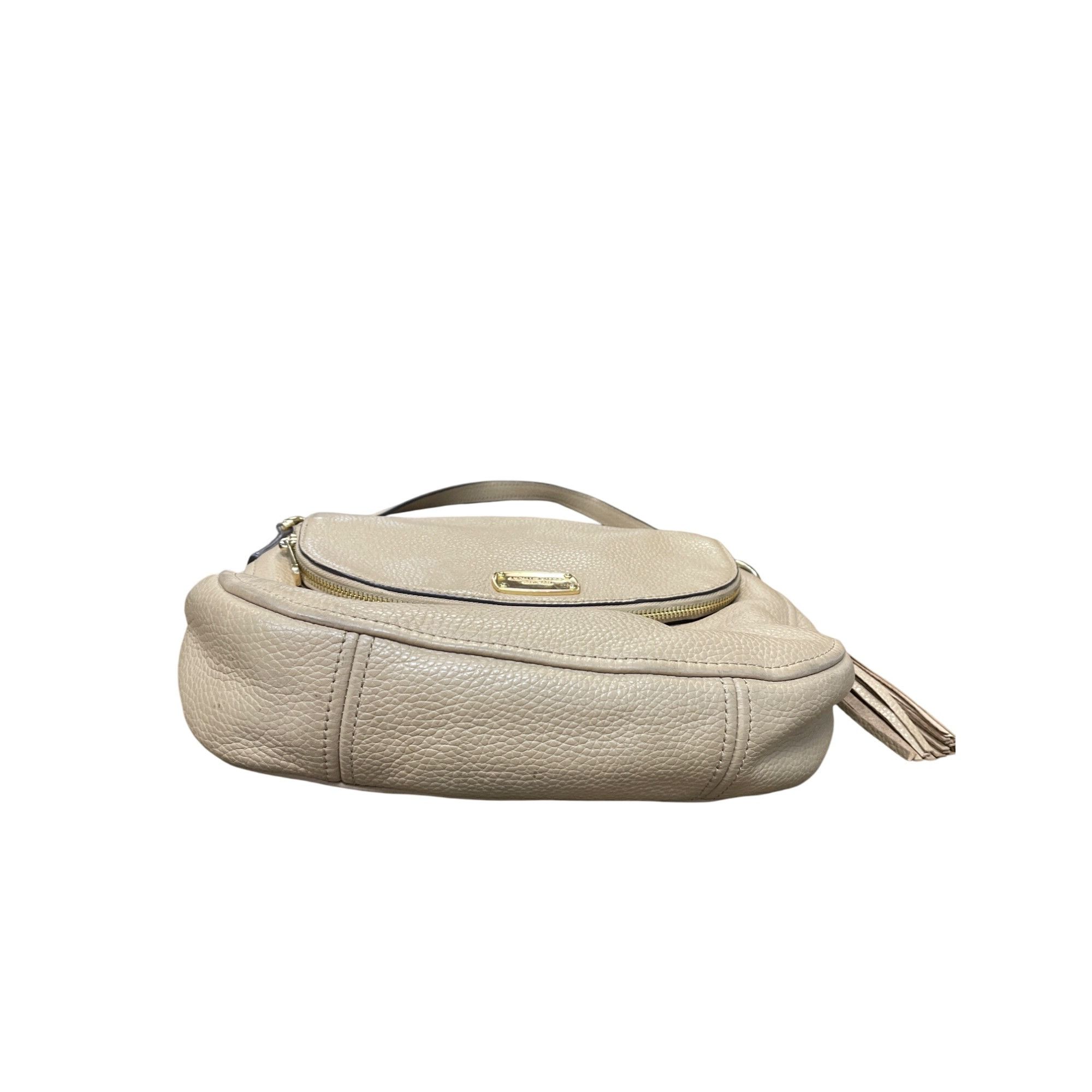 Michael Kors Michael Kors Bedford Flap wms beige leather pebbled shoulder Size ONE SIZE - 4 Thumbnail