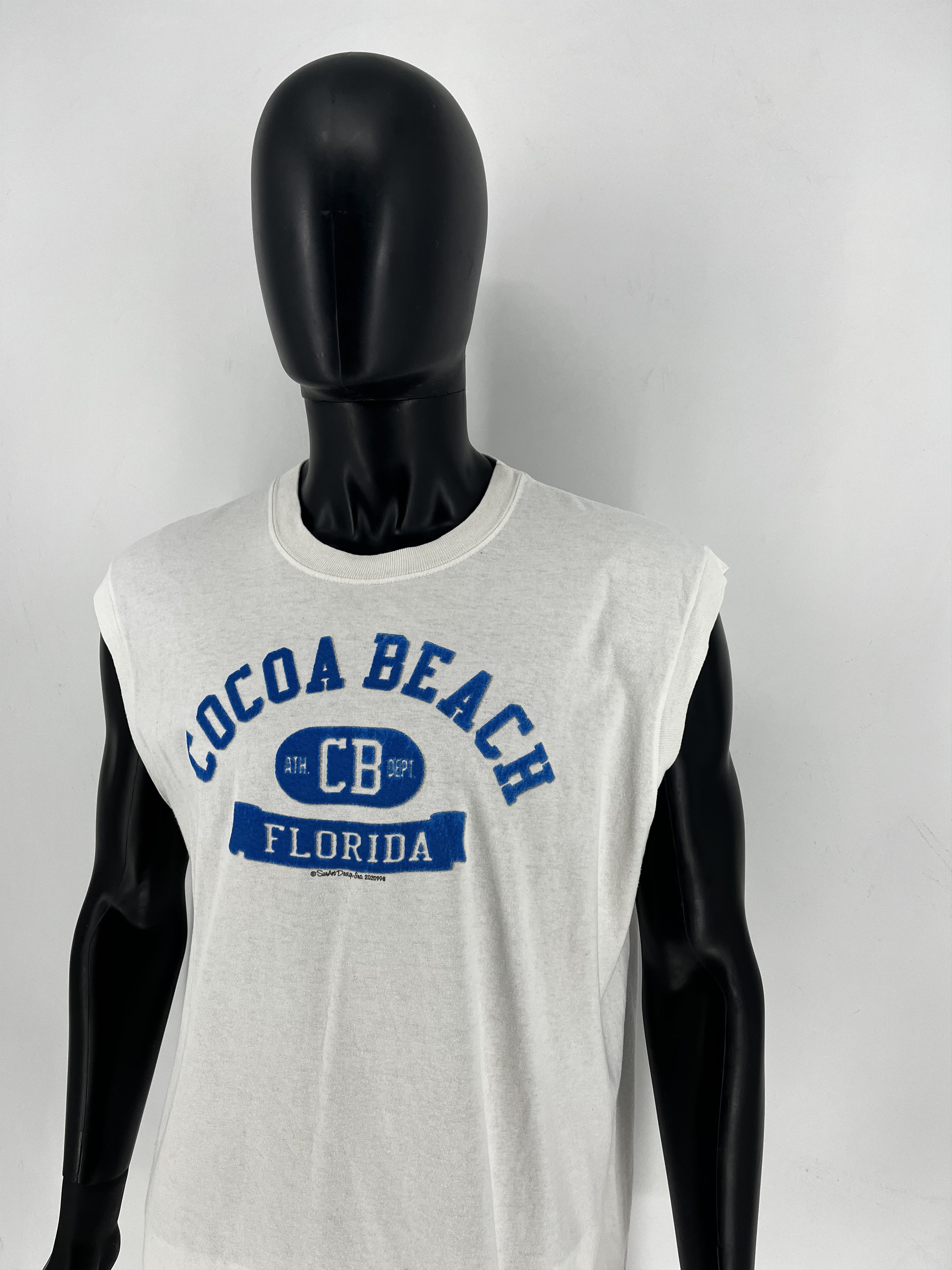 Vintage Vintage Cal Cru Cocoa Beach Florida Tank Top XL Made in USA Size US XL / EU 56 / 4 - 4 Thumbnail