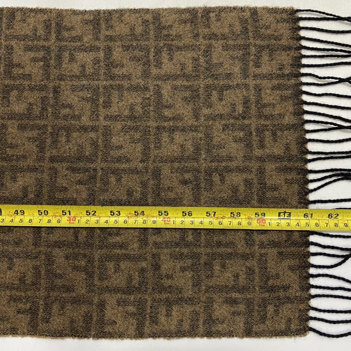 Fendi FENDI ZUCCA FF SCARF MUFFLER LUX043 Size ONE SIZE - 3 Thumbnail