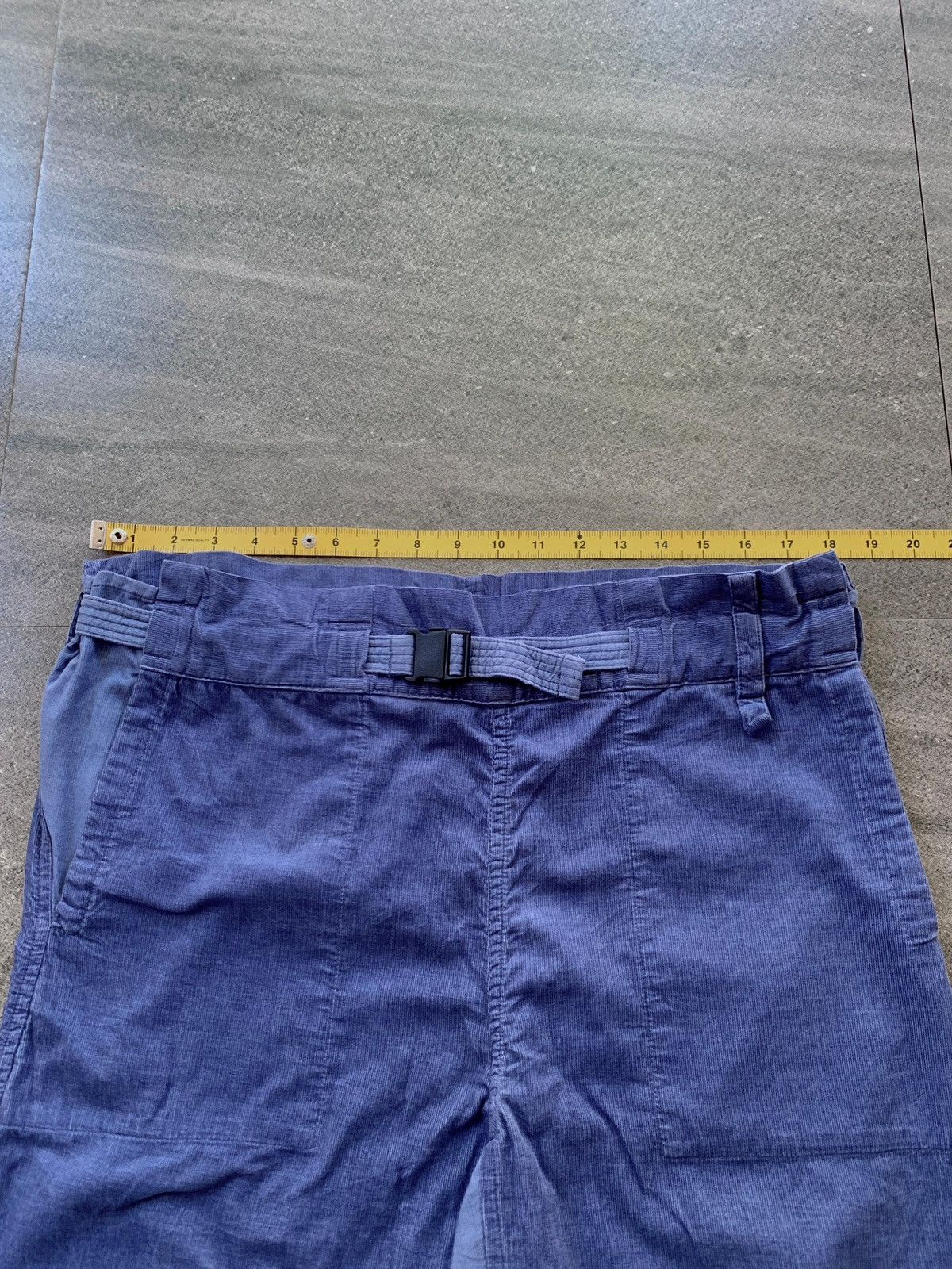 Issey Miyake FREE TAX! Two Tone Corduroy Wideleg Cropped Pants Size US 32 / EU 48 - 13 Thumbnail
