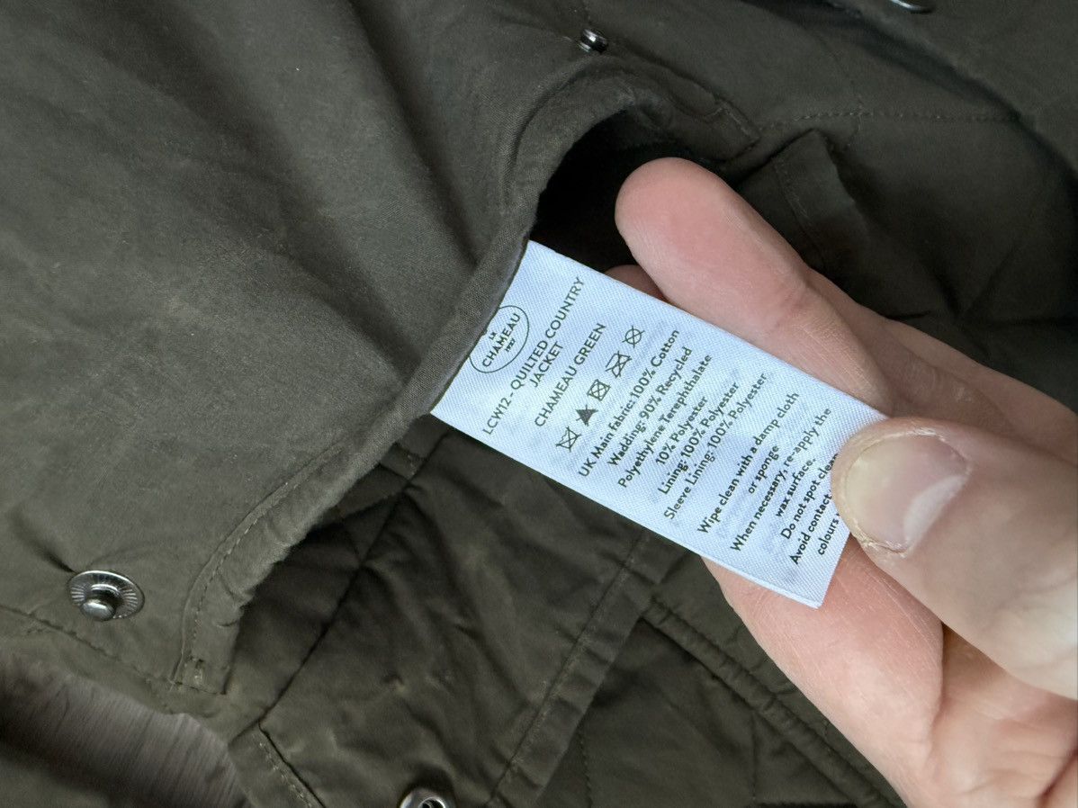 Le Chameau Quilted Field Jacket Olive – Women’s M / Size 10 in Green, Women's — image 6 of 6