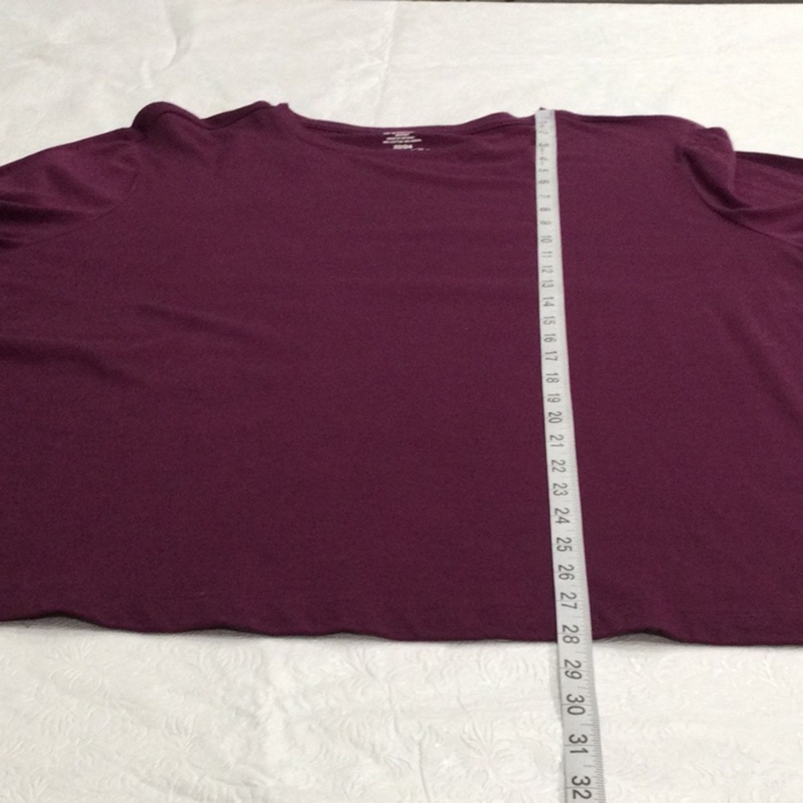 Other Dressbarn Woman Purple Long Sleeve T-Shirt 22/24 NWT Size 4XL / US 24-26 - 11 Thumbnail