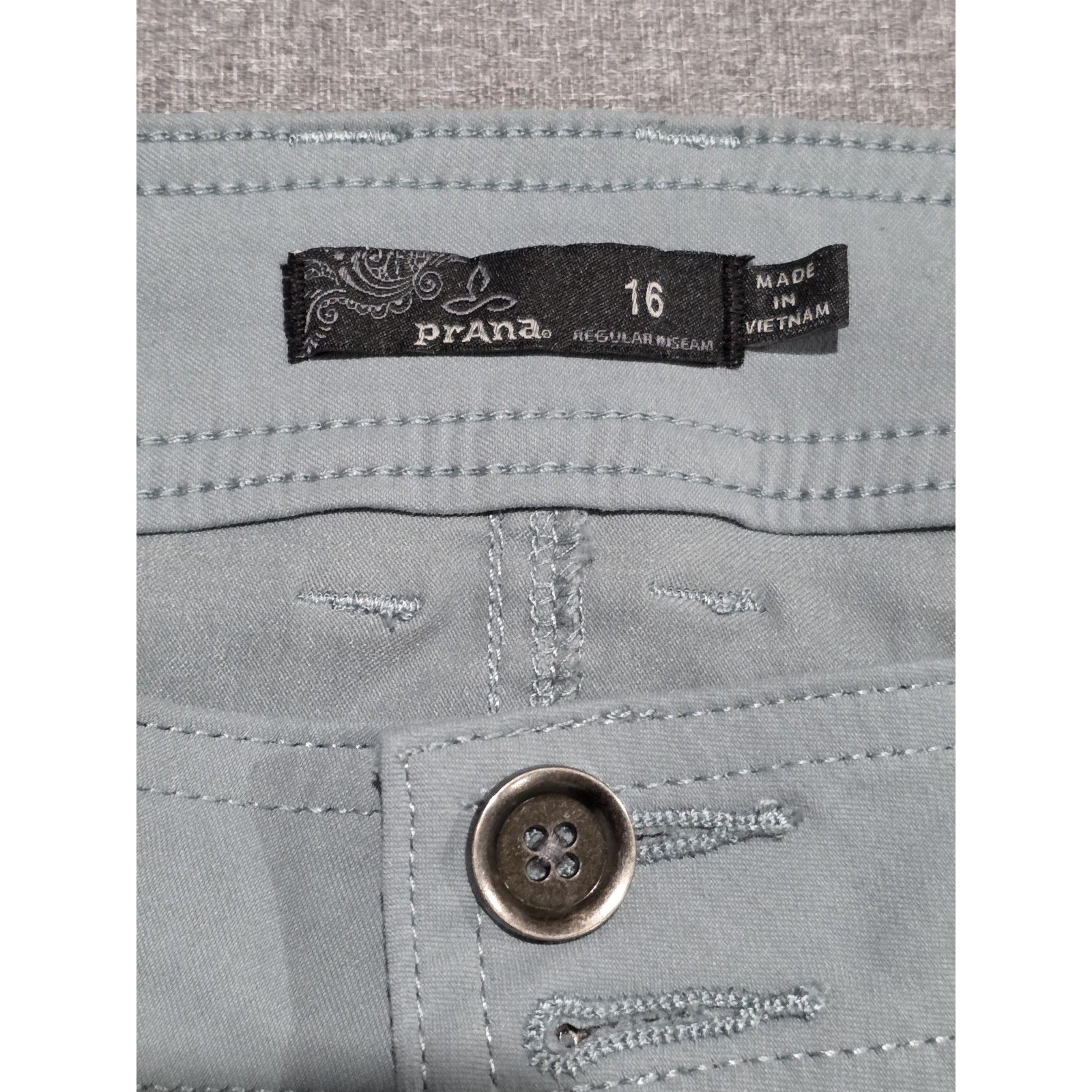 Prana Women's Prana Halle Straight Outdoor Convertible Pants sz 16 Size 38" / US 16 / IT 52 - 5 Thumbnail