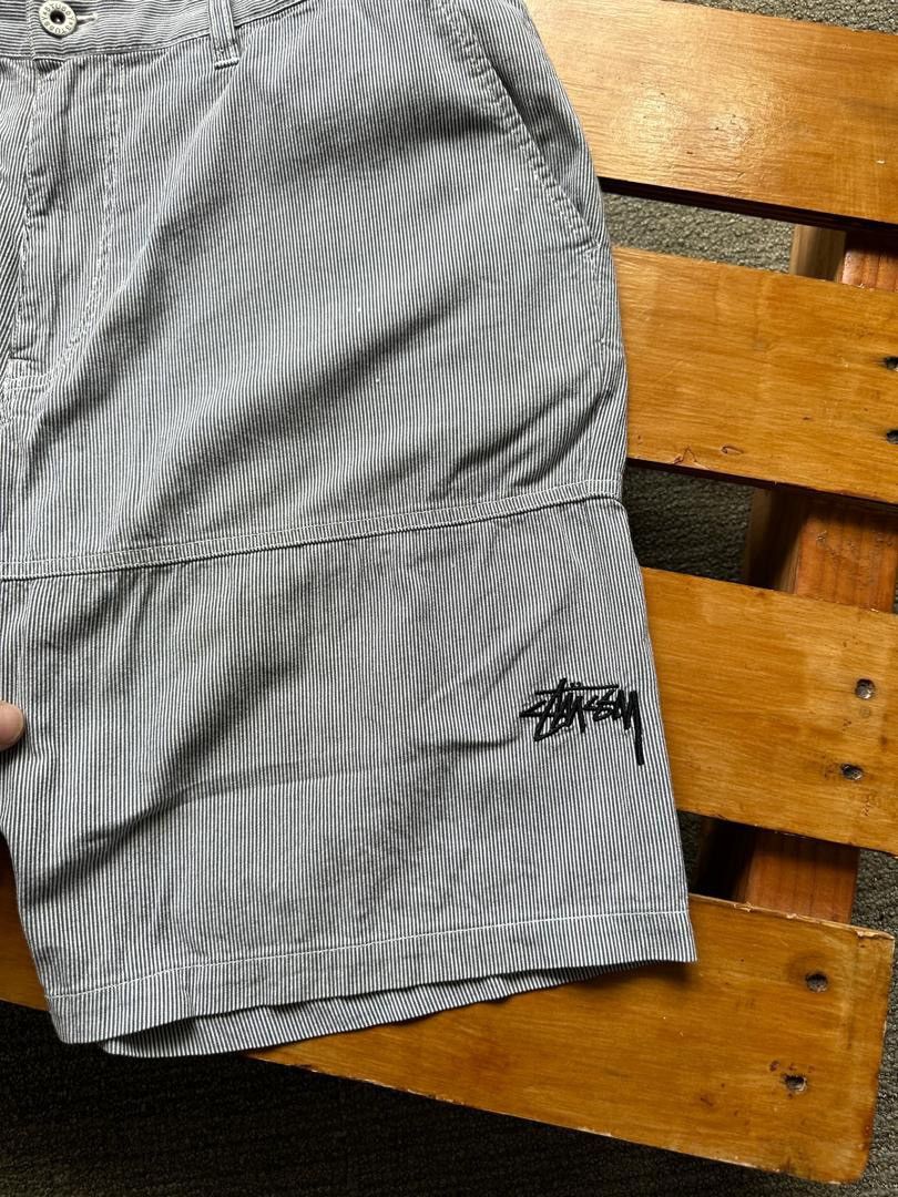 Japanese Brand × Stussy STUSSY HICKORY STRIPE SHORT Size US 32 / EU 48 - 3 Thumbnail