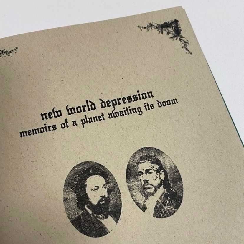 G59 Records G59 $uicideboy$ NWD New World Depression Lyric Book Size ONE SIZE - 2 Thumbnail