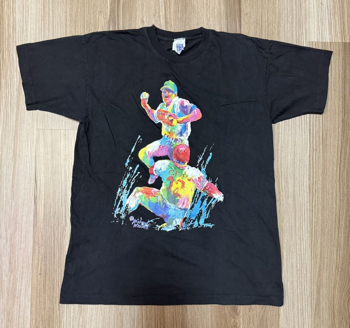 Other Vintage Baseball Art Graphic T-Shirt Elbow Reef Tag XL Size US XL / EU 56 / 4 - 1 Thumbnail
