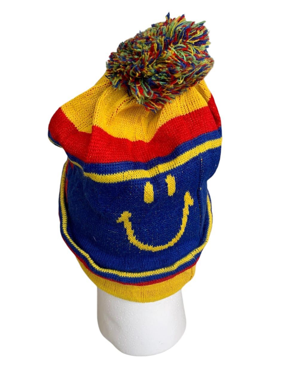 Japanese Brand × Kapital × Vintage Streetwear Style Multicolour Smile Beanie Hats Size ONE SIZE - 7 Thumbnail