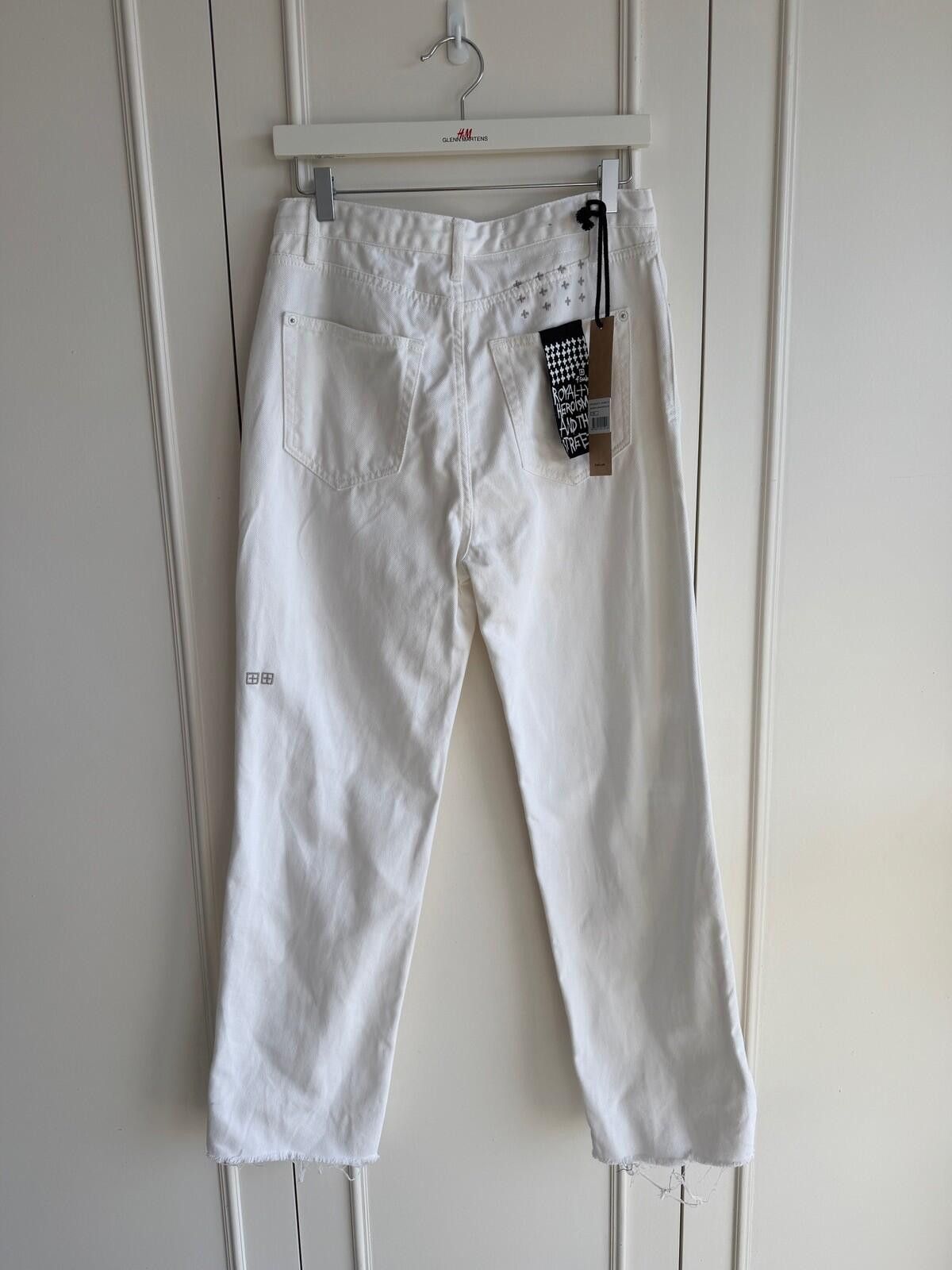 Ksubi new ksubi womens denim jeans brooklyn blanc sliced white 29 Size 29" - 6 Thumbnail
