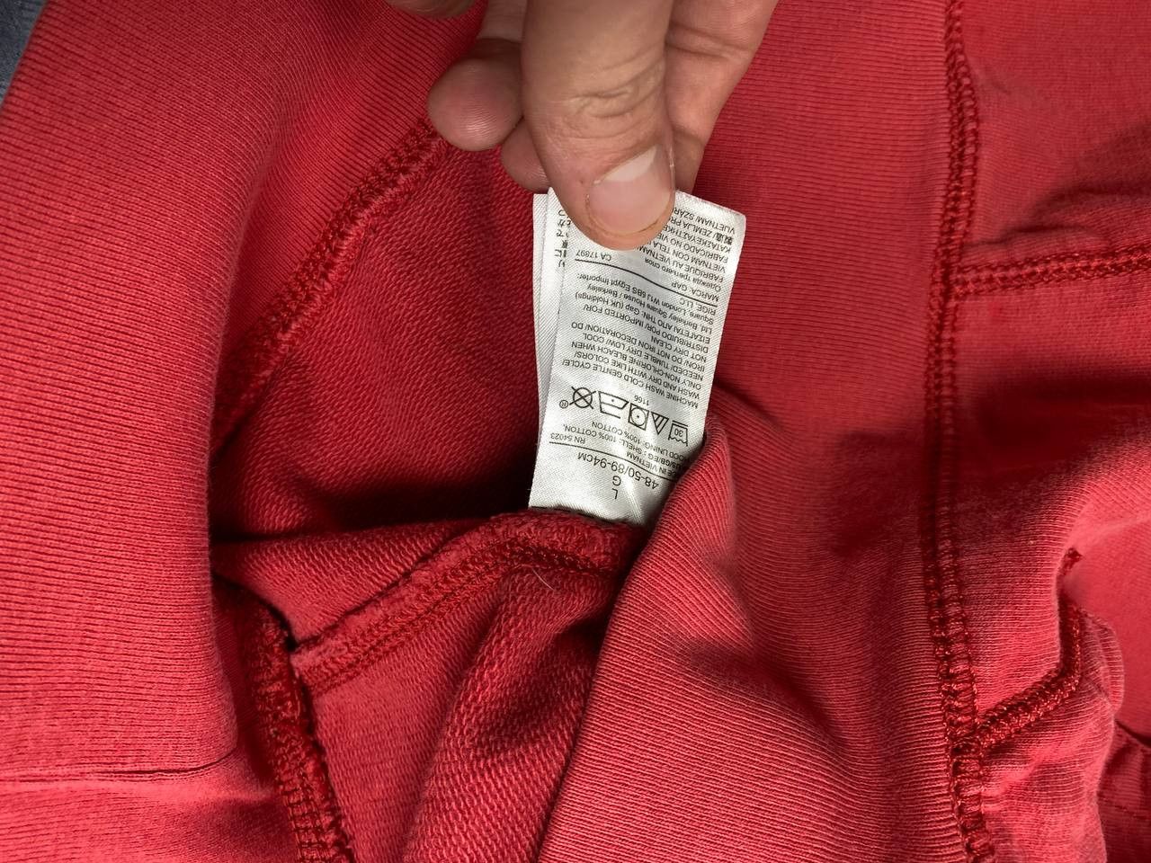 Gap Gap Hoodie big logo Size US L / EU 52-54 / 3 - 8 Thumbnail
