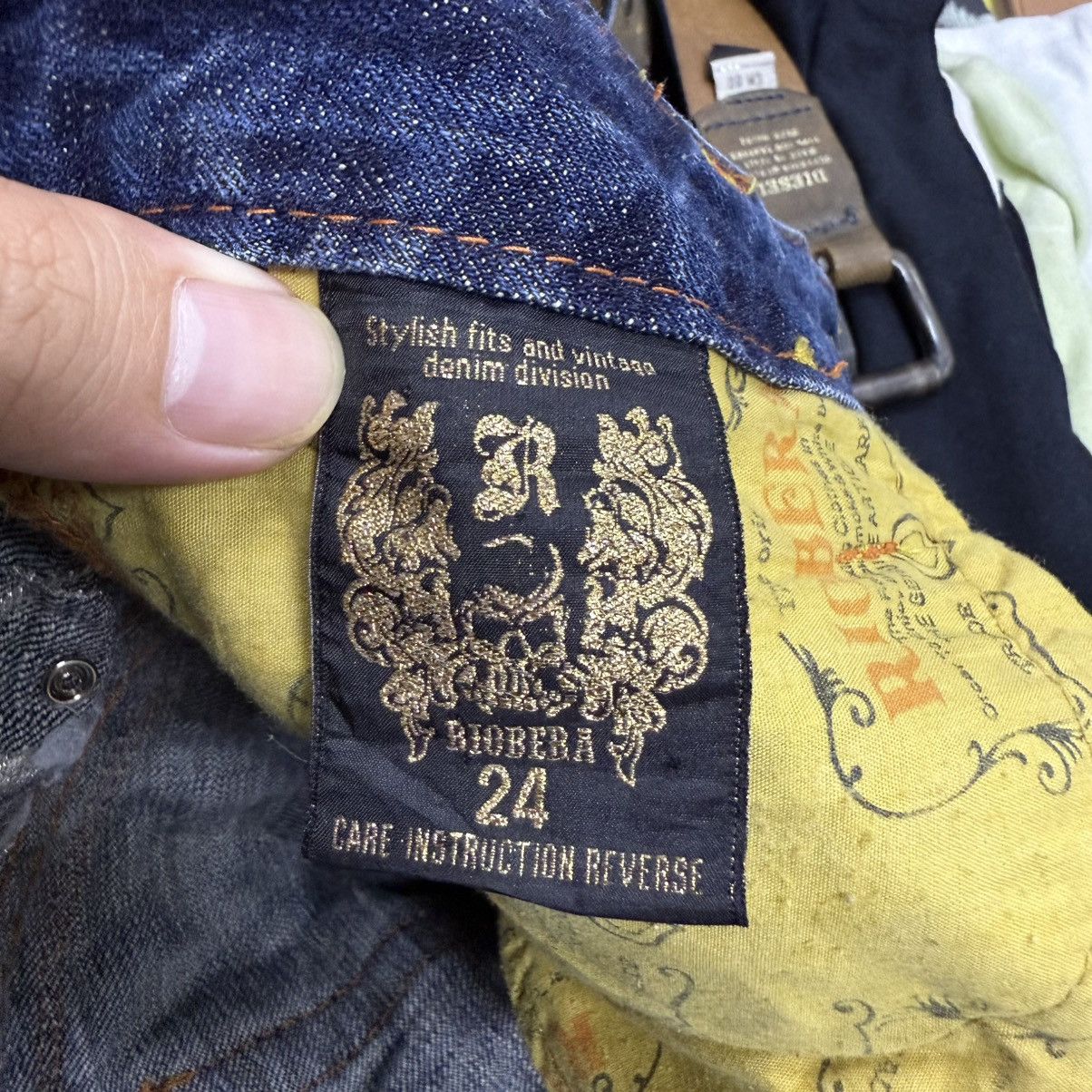 Beauty Beast 🔥Flared🔥 Japanese Riobera Rhine Stone Jeans🔥 Size US 26 / EU 42 - 15 Thumbnail