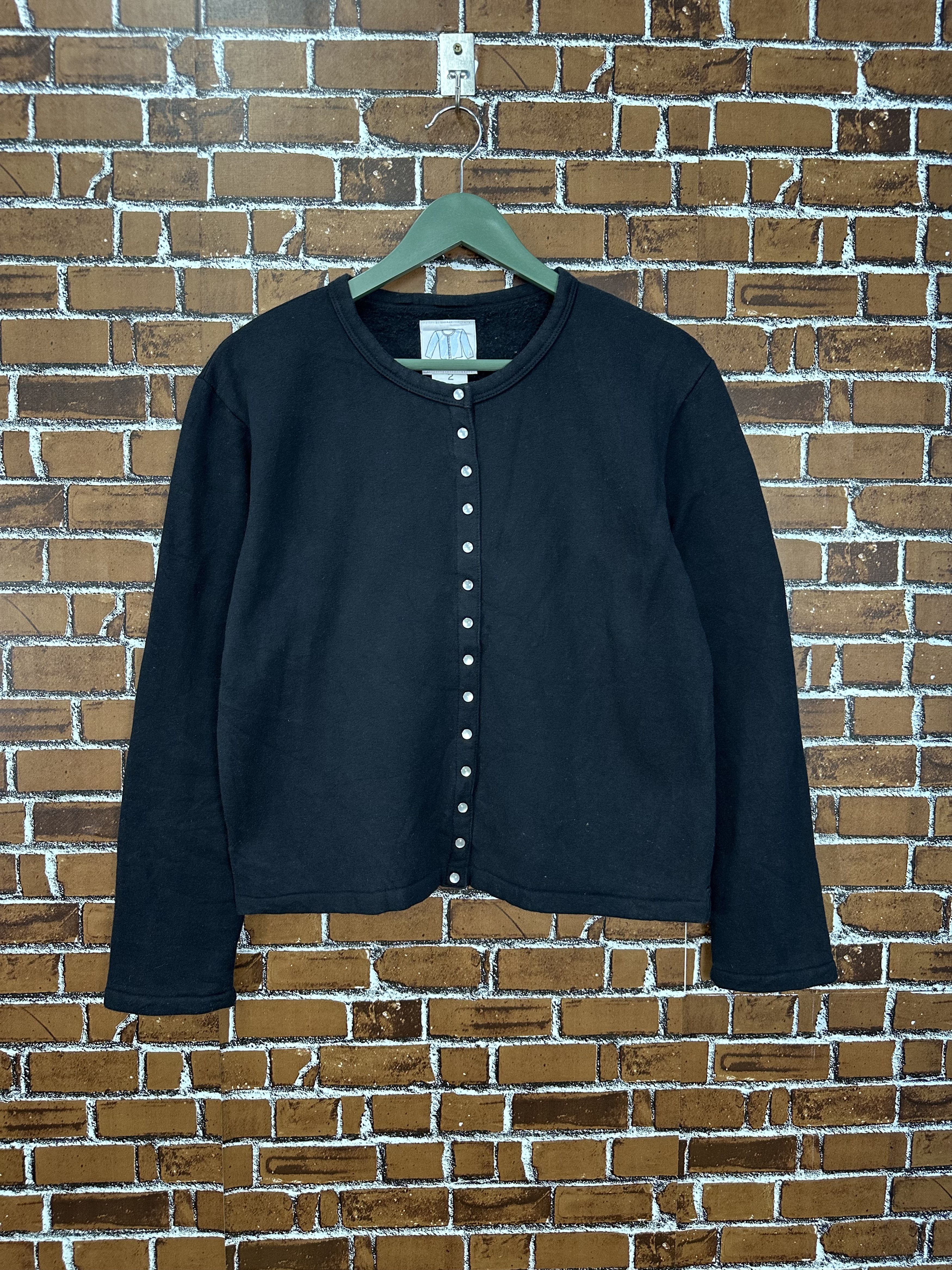 Vintage Agnes B Snap Button Jacket Z472