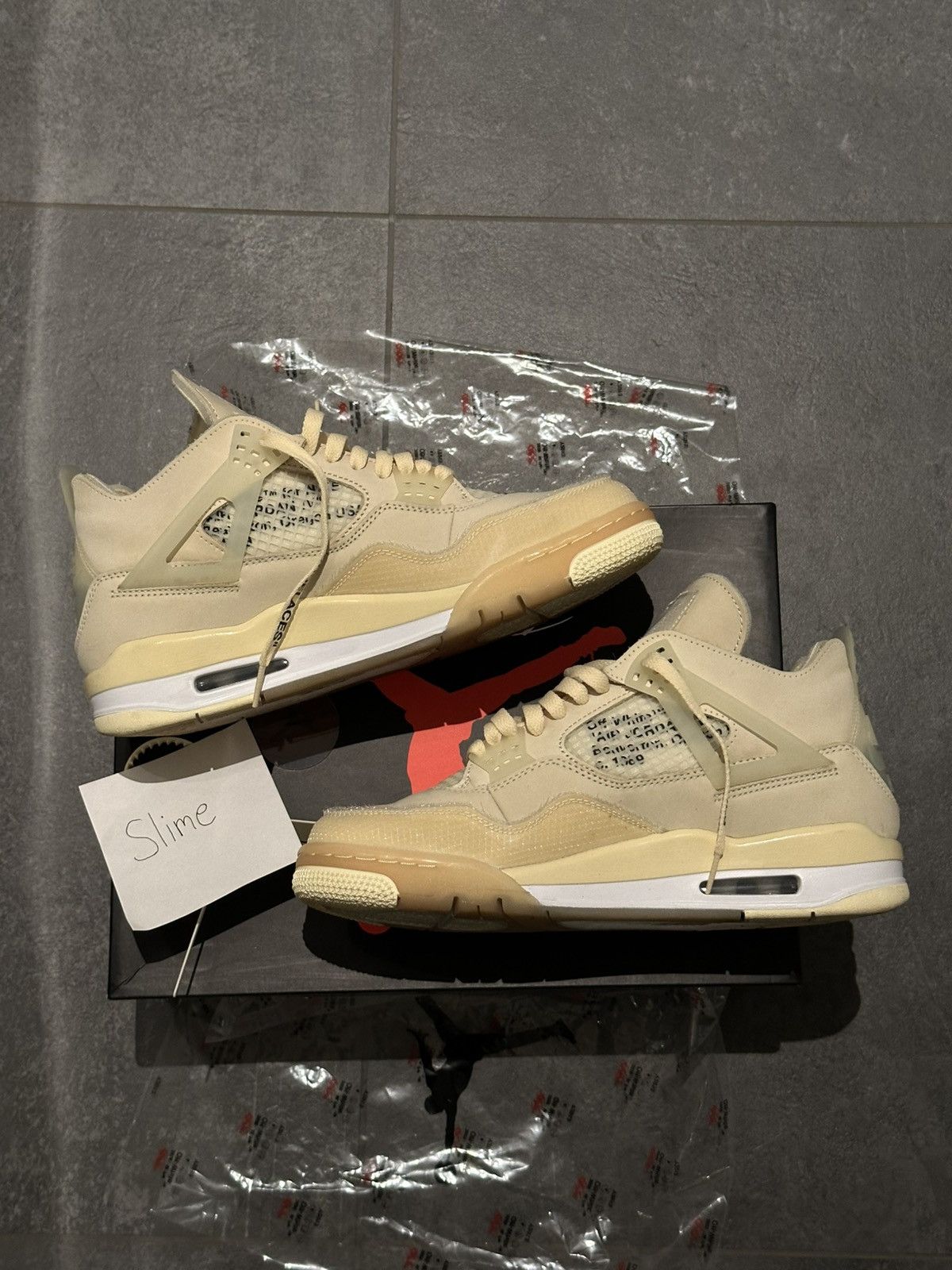Jordan Brand × Off-White Jordan 4 X Off White Size US 9 / EU 42 - 7 Thumbnail
