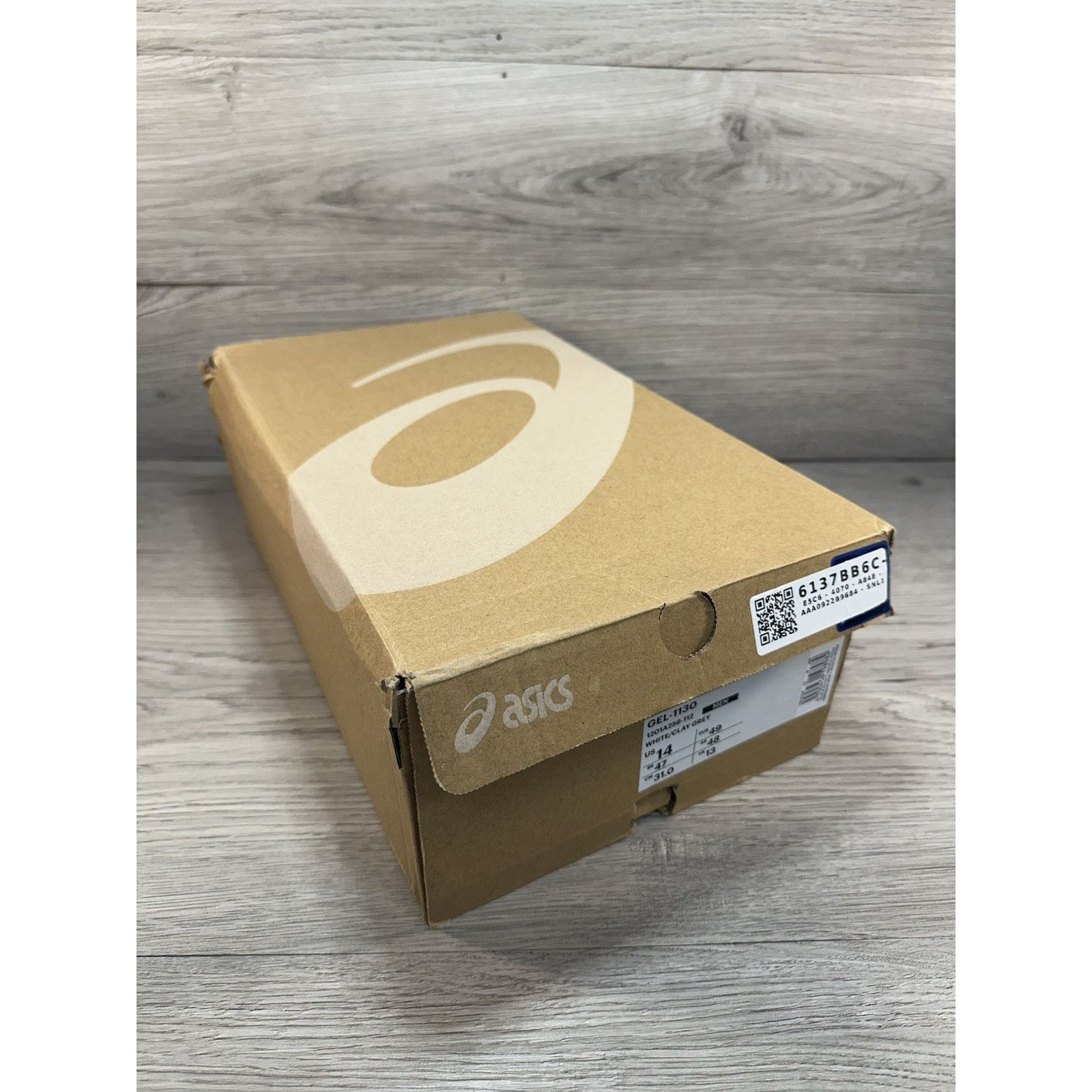 Asics Asics Gel 1130 White Clay Grey - Size 14 (Damaged Box) Size US 14 / EU 47 - 9 Thumbnail
