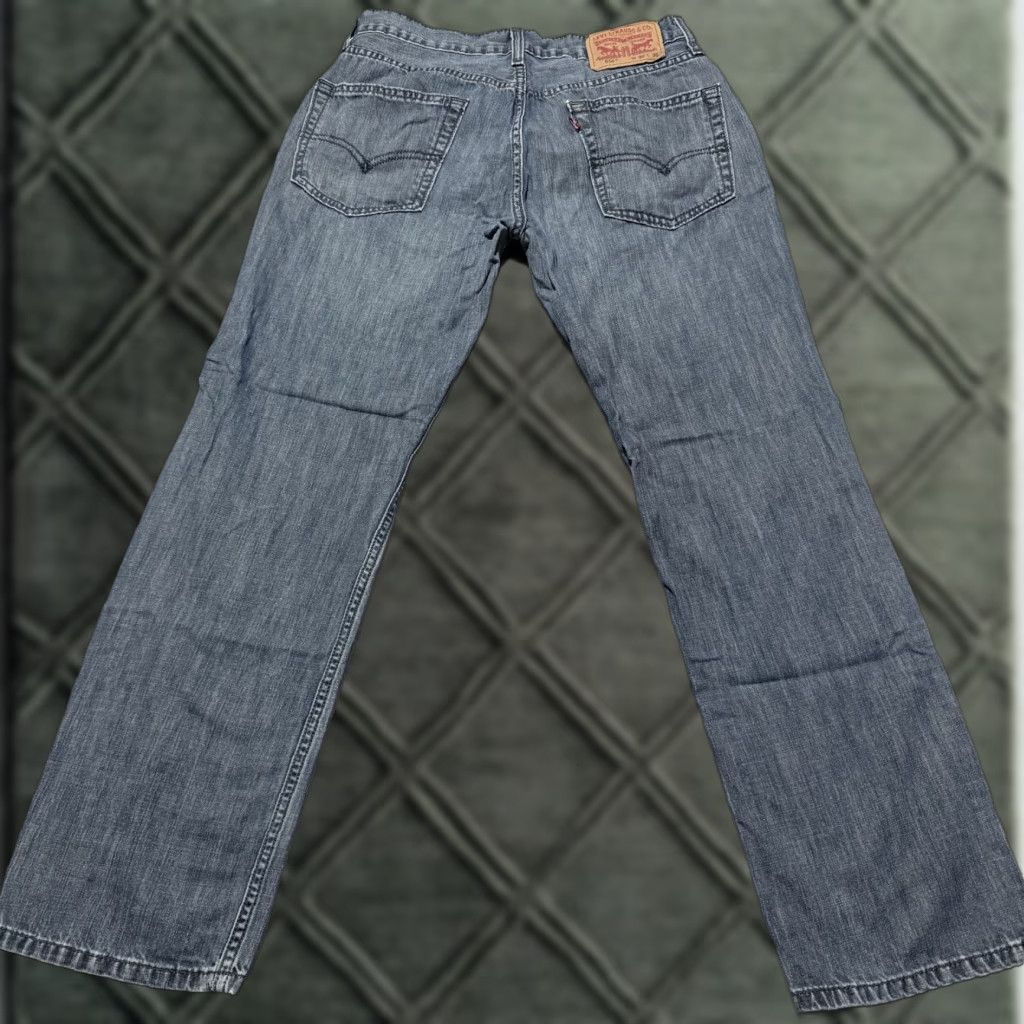 Levi's Levi's 514 Jeans Men Blue Denim Low Rise 30x30 Straight Pockets Vintage Logo 90s Size US 30 / EU 46 - 1 Thumbnail