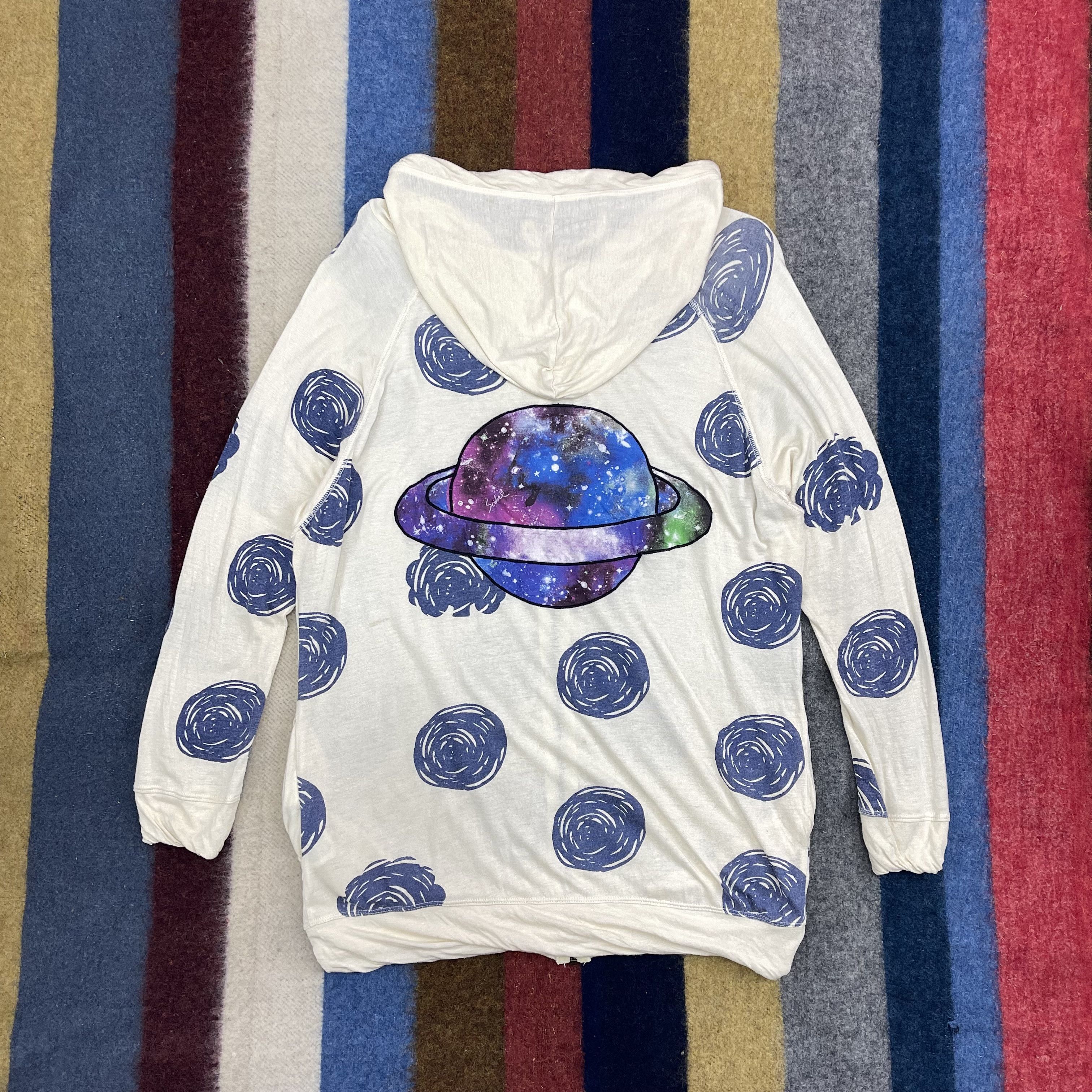 Japanese Brand SCOLAR Harajuku Light Zipper Hoodie #2371-03 Size US M / EU 48-50 / 2 - 1 Thumbnail