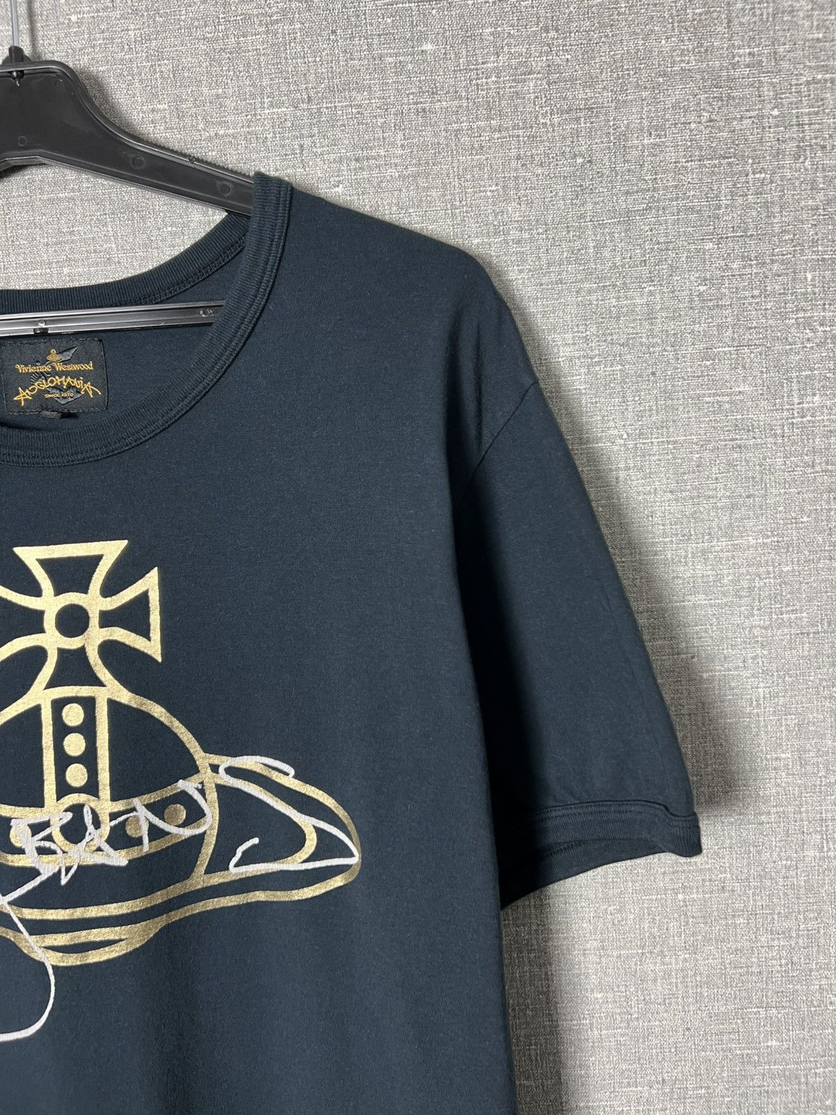 Vivienne Westwood Vivienne Westwood Anglomania Orb Print Big Logo Tee Size XL Size US XL / EU 56 / 4 - 4 Thumbnail