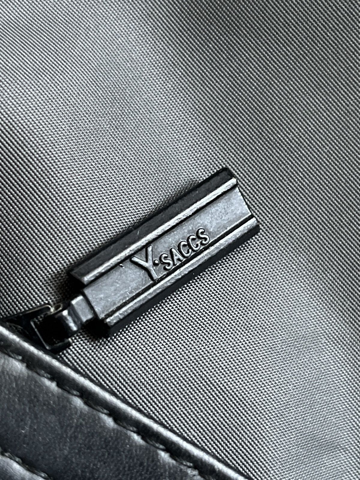 Yohji Yamamoto Yohji Yamoto Y’Saccs Nylon Leather Backpack Size ONE SIZE - 13 Thumbnail