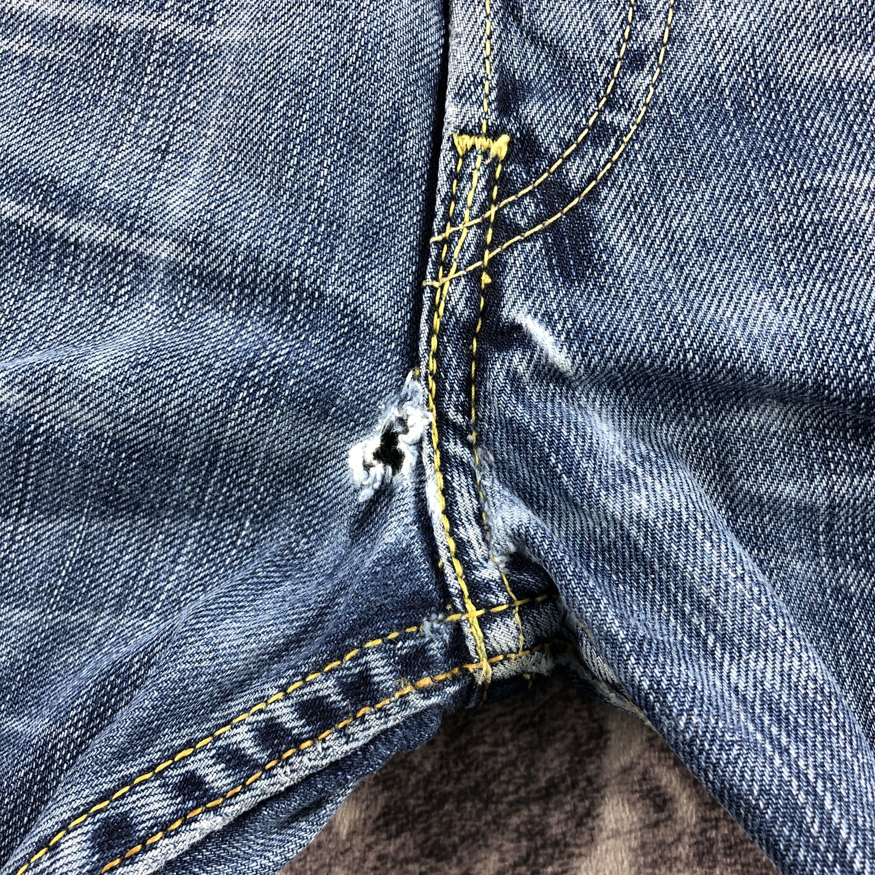 Levi's Vintage Blue Wash Levis 501 Jeans-JM2657 Size US 32 / EU 48 - 9 Thumbnail